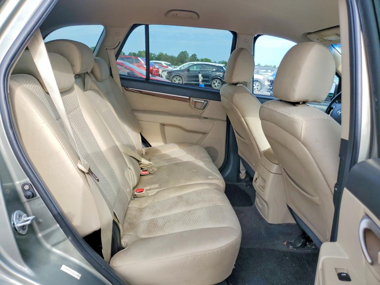 2008 Hyundai Santa Fe Gls Green vin: 5NMSG13D28H178884