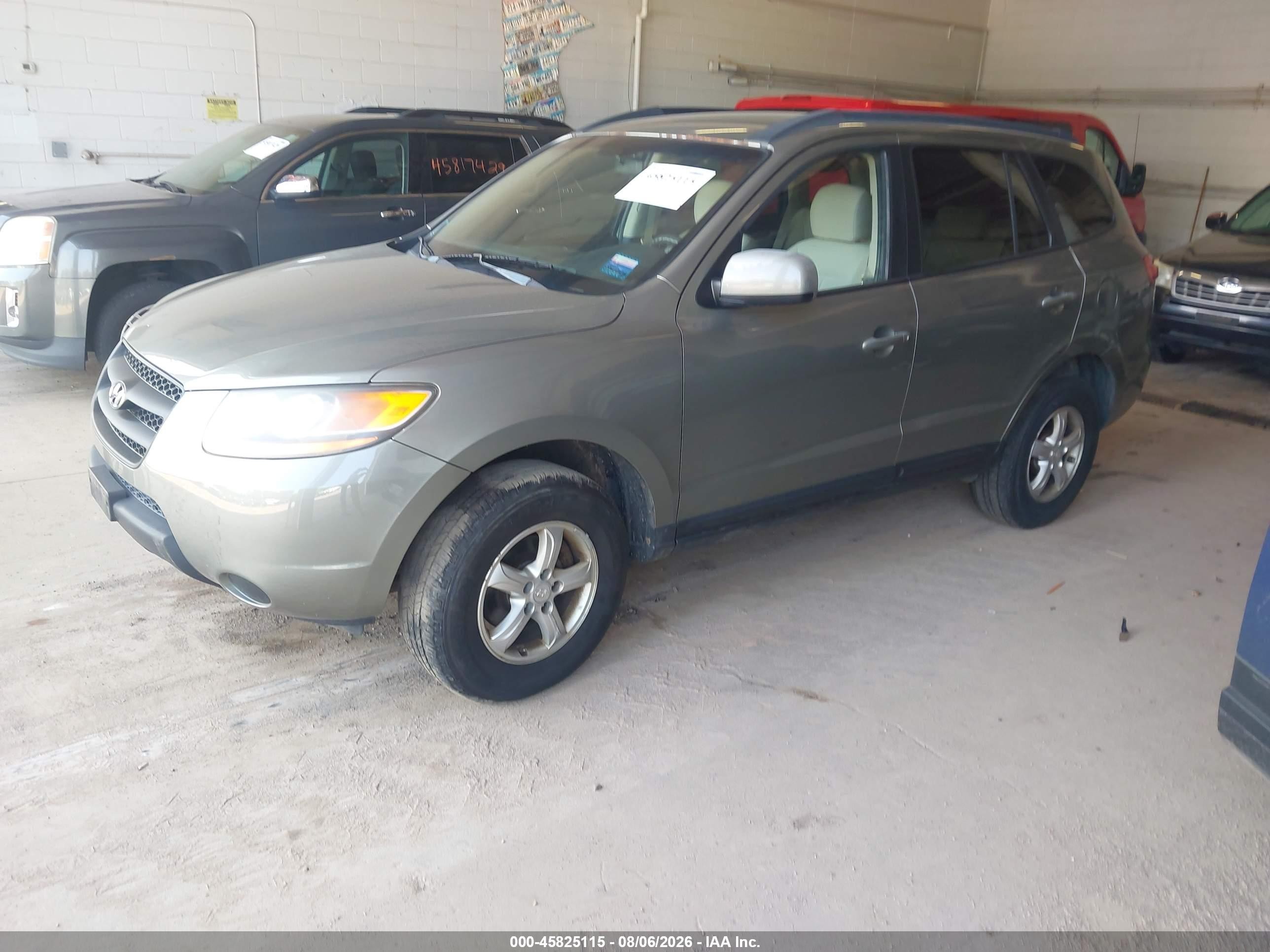 2008 Hyundai Santa Fe Gls Tan vin: 5NMSG13D28H193210
