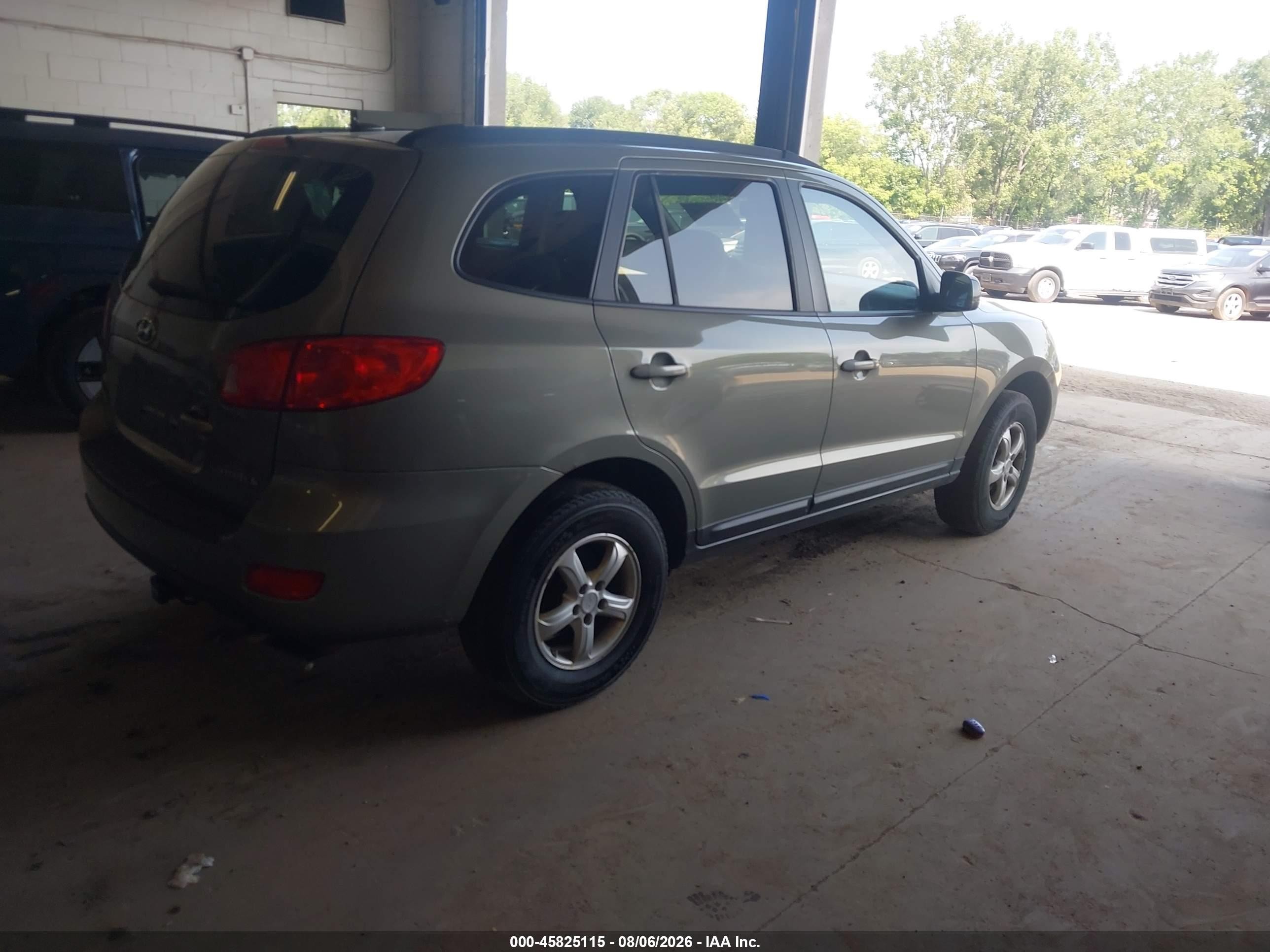 2008 Hyundai Santa Fe Gls Tan vin: 5NMSG13D28H193210