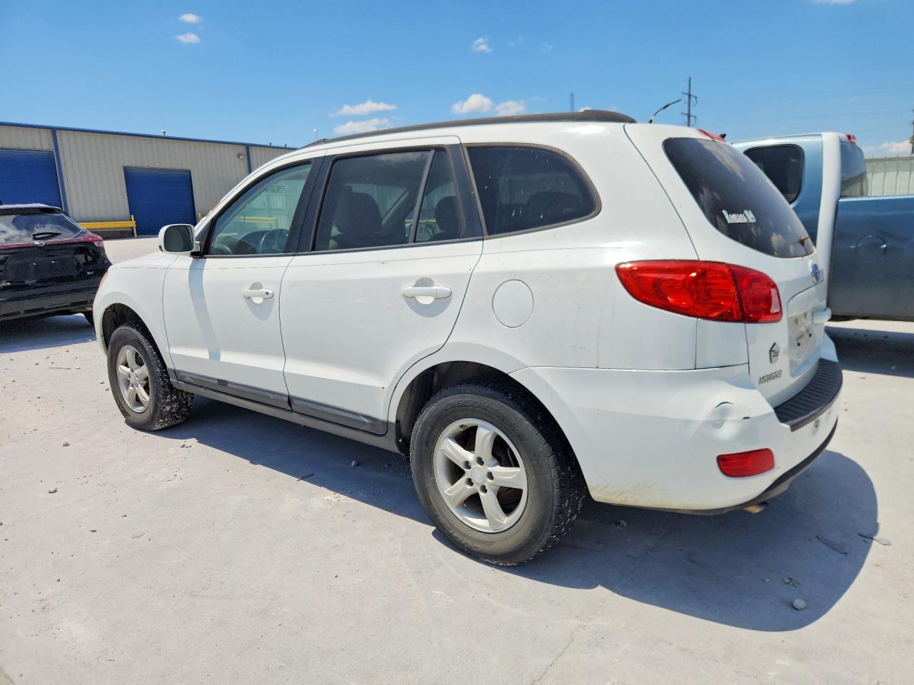 2008 Hyundai Santa Fe Gls Белый vin: 5NMSG13D28H211575