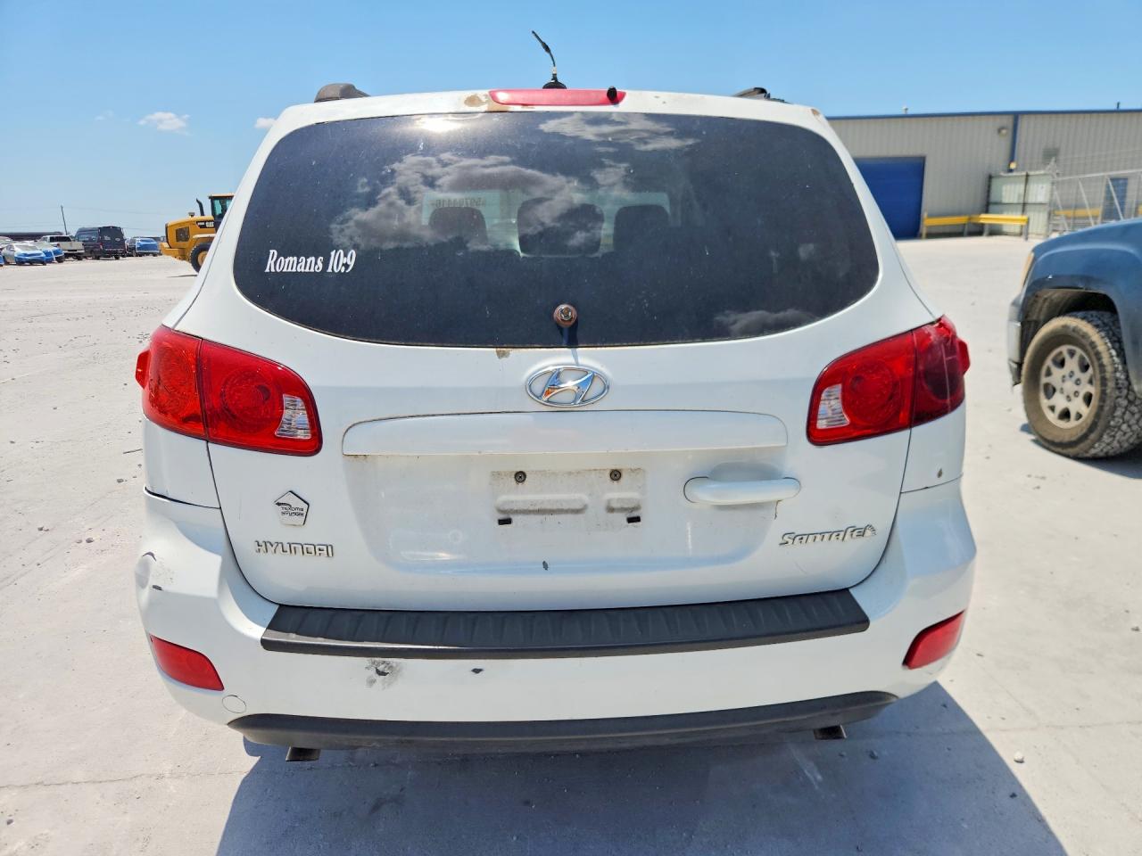 2008 Hyundai Santa Fe Gls Белый vin: 5NMSG13D28H211575
