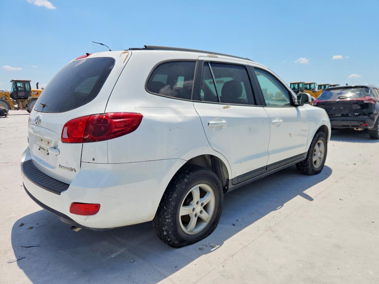 2008 Hyundai Santa Fe Gls Белый vin: 5NMSG13D28H211575