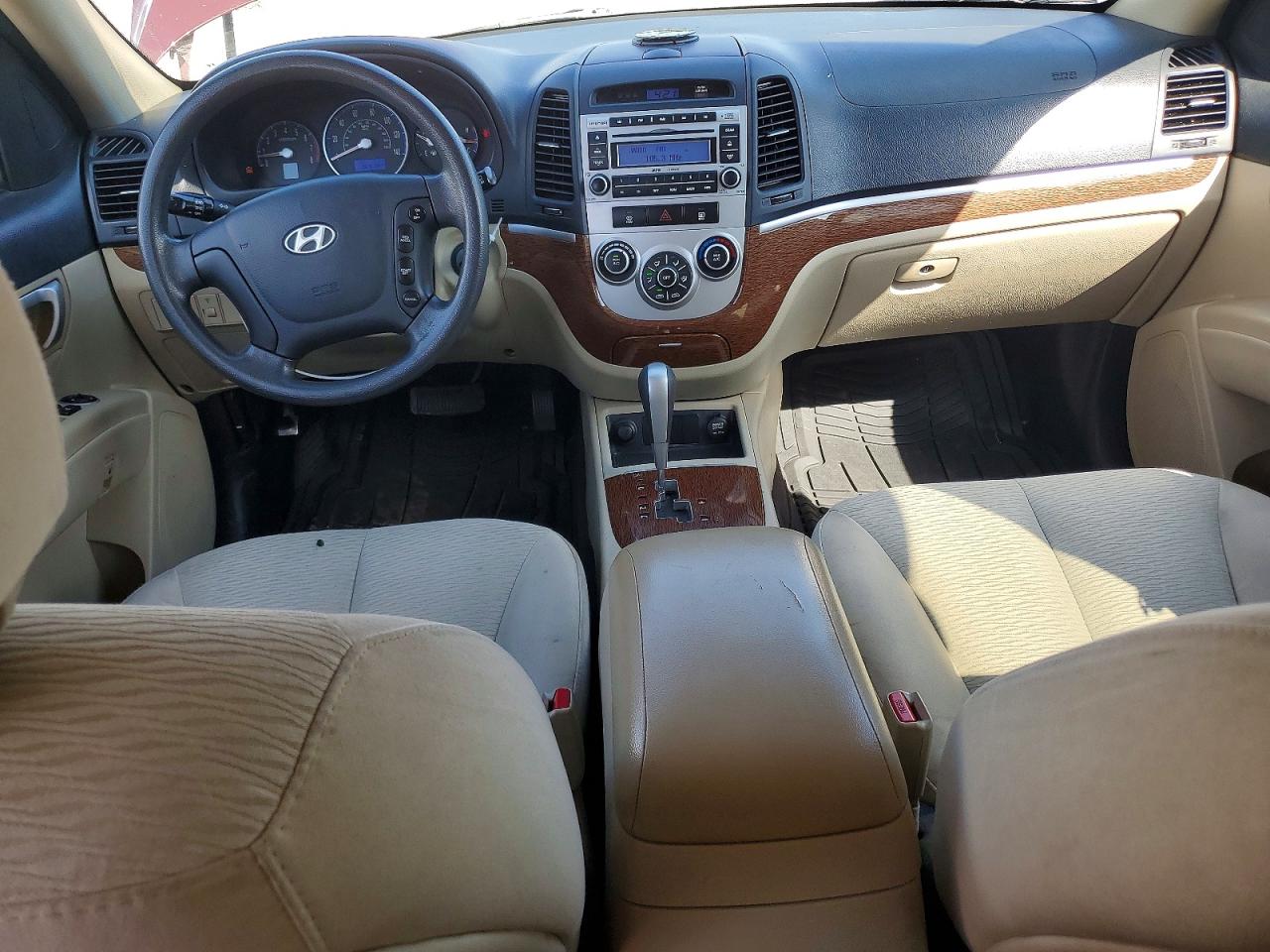 2008 Hyundai Santa Fe Gls Темно-бордовый vin: 5NMSG13D28H225878