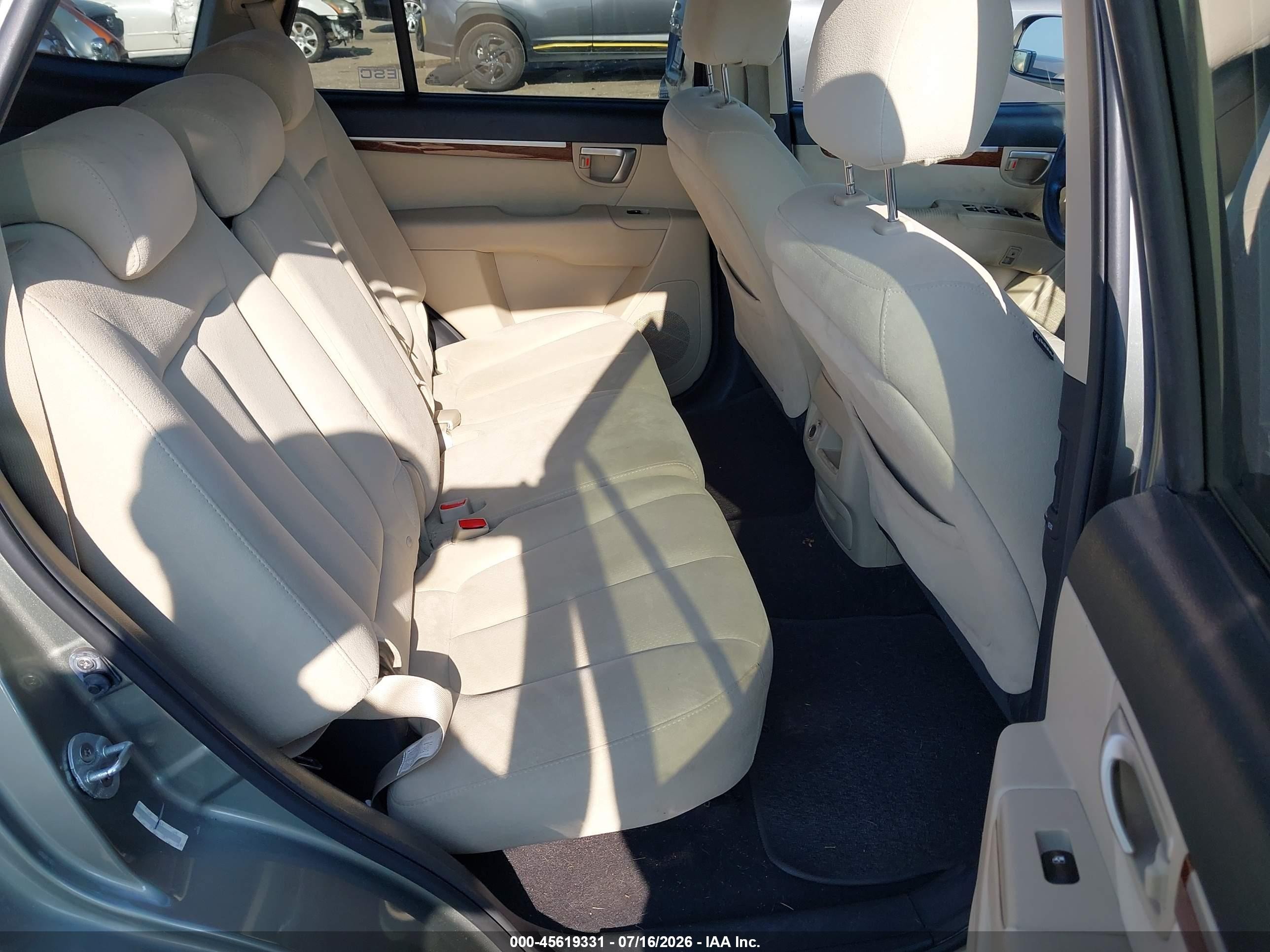 2008 Hyundai Santa Fe Gls Серый vin: 5NMSG13D28H226089