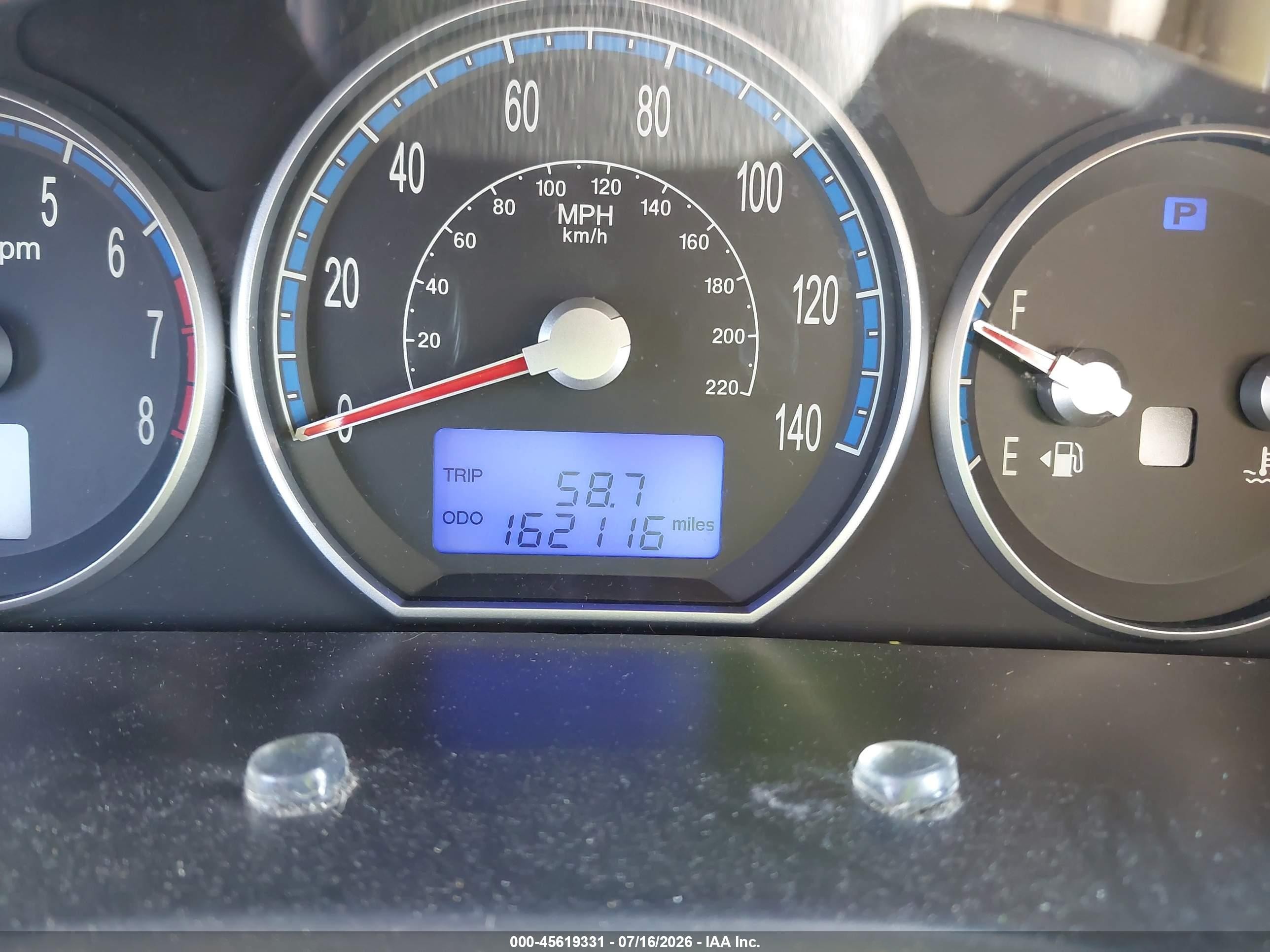 2008 Hyundai Santa Fe Gls Серый vin: 5NMSG13D28H226089