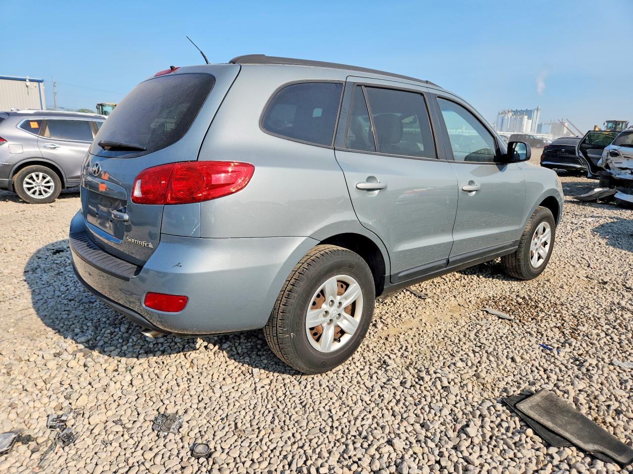 2009 Hyundai Santa Fe Gls Серый vin: 5NMSG13D29H229592