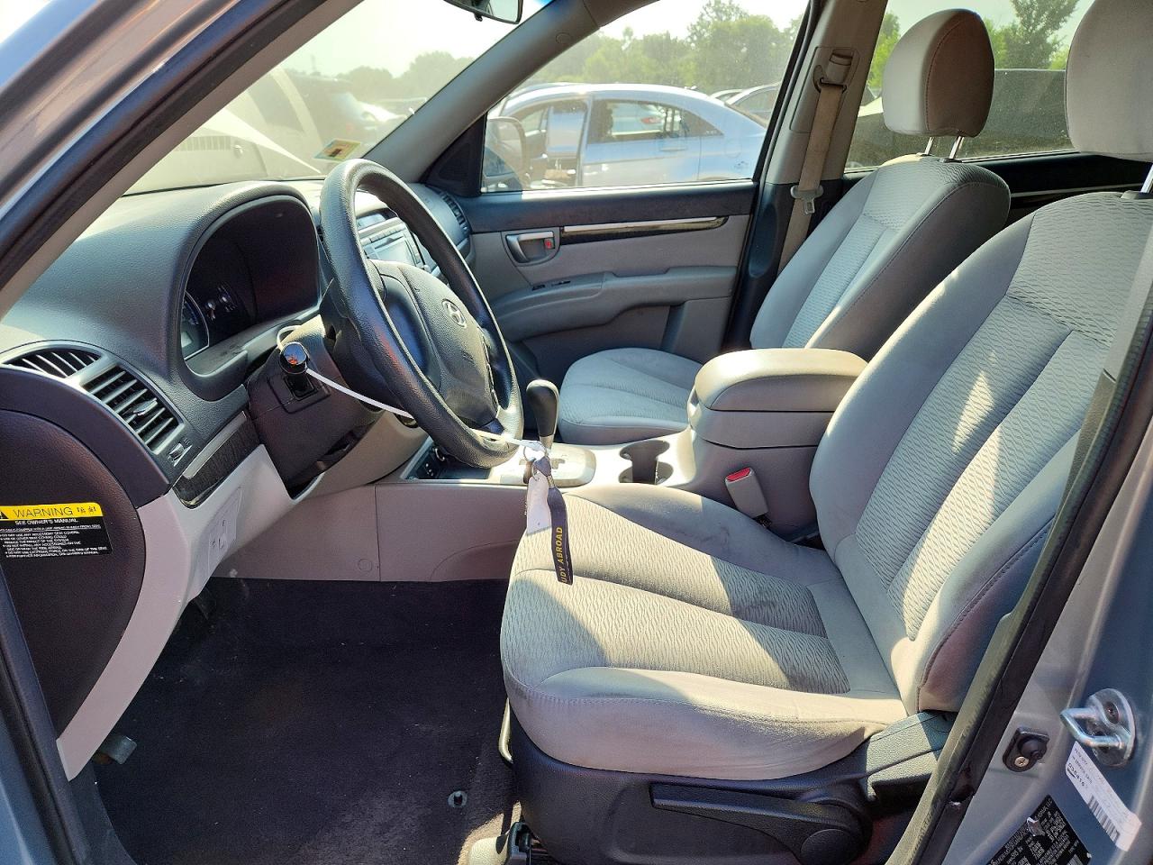 2009 Hyundai Santa Fe Gls Серый vin: 5NMSG13D29H229592