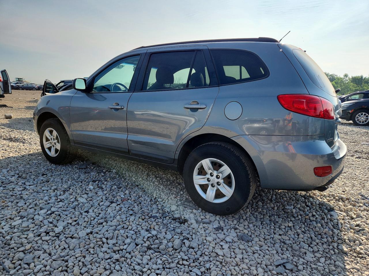 2009 Hyundai Santa Fe Gls Серый vin: 5NMSG13D29H229592