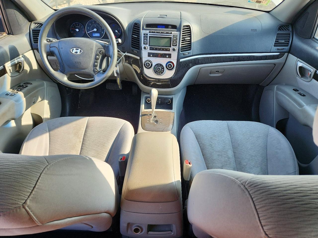 2009 Hyundai Santa Fe Gls Серый vin: 5NMSG13D29H229592