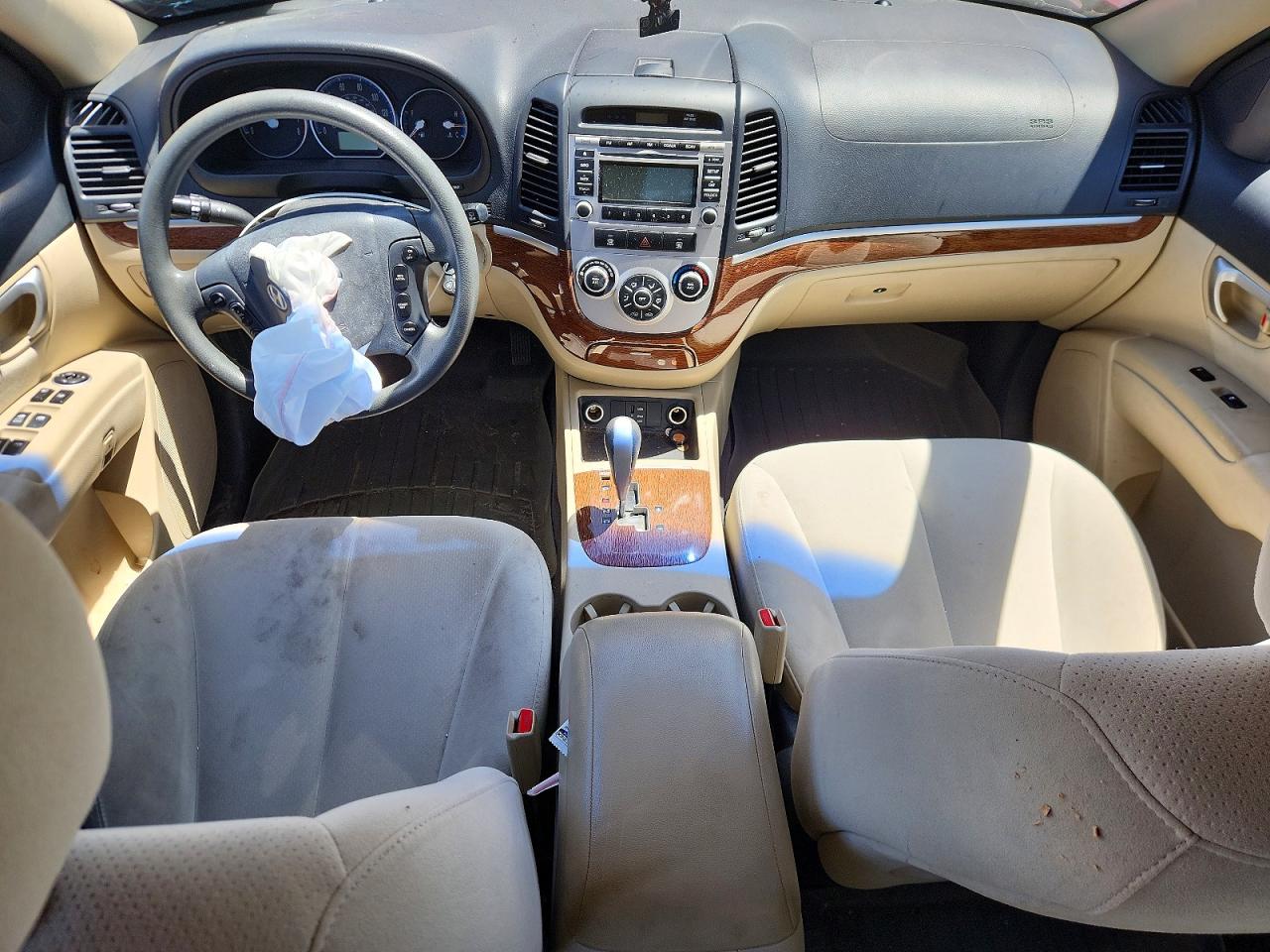 2009 Hyundai Santa Fe Gls Red vin: 5NMSG13D29H238812