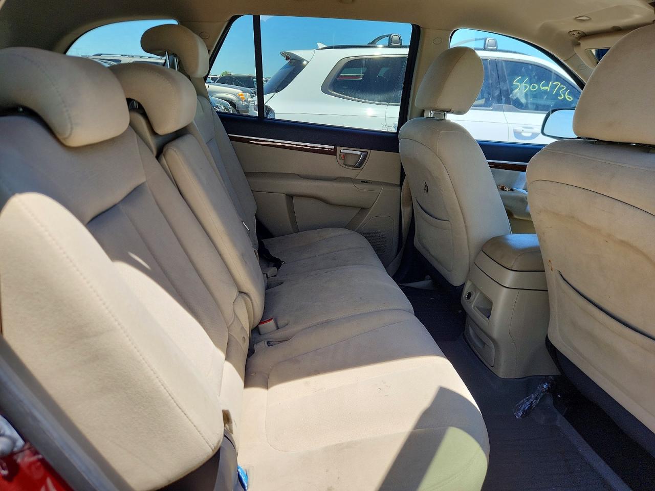 2009 Hyundai Santa Fe Gls Red vin: 5NMSG13D29H238812