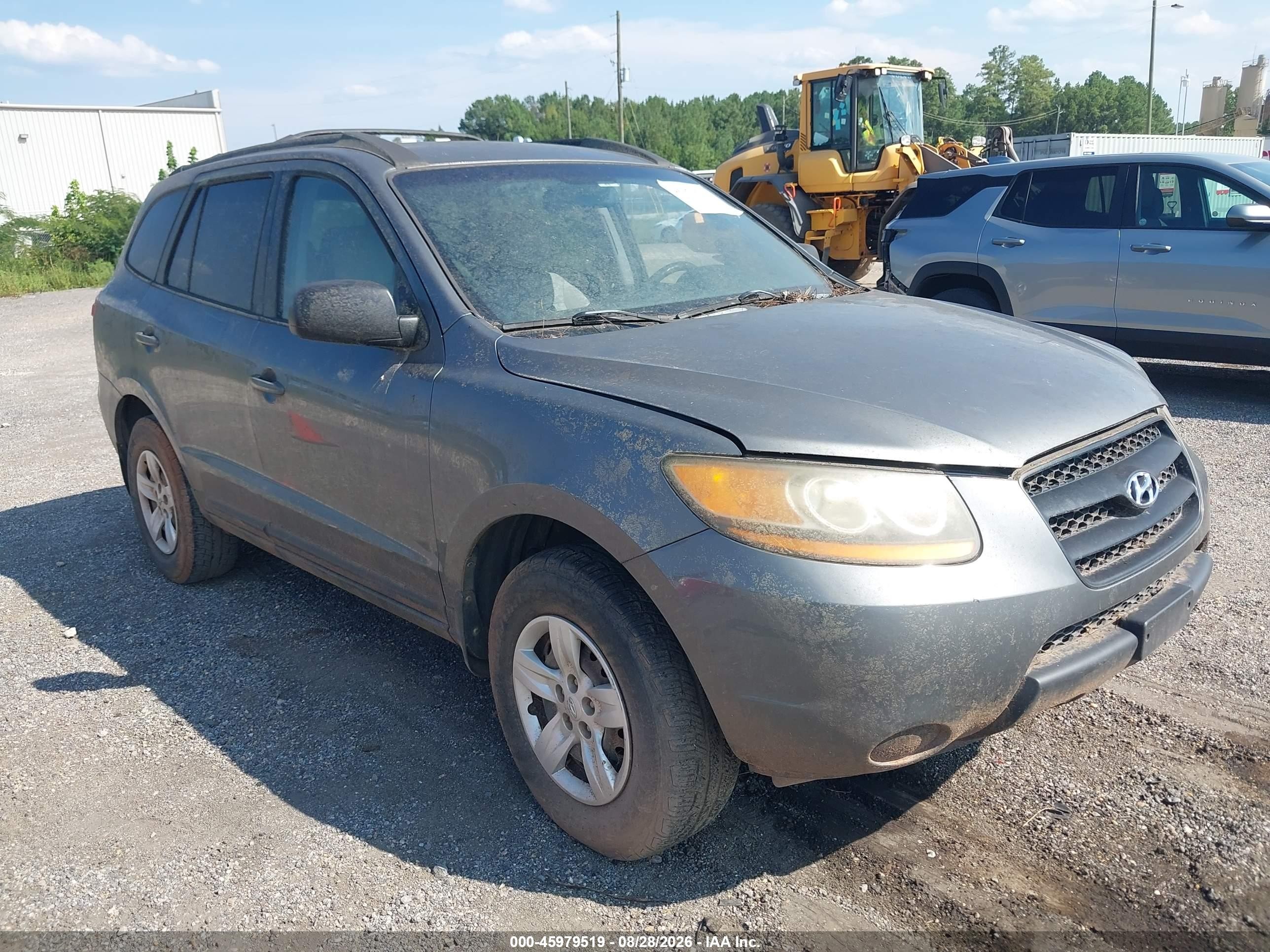 2009 Hyundai Santa Fe Gls Gray vin: 5NMSG13D29H250622