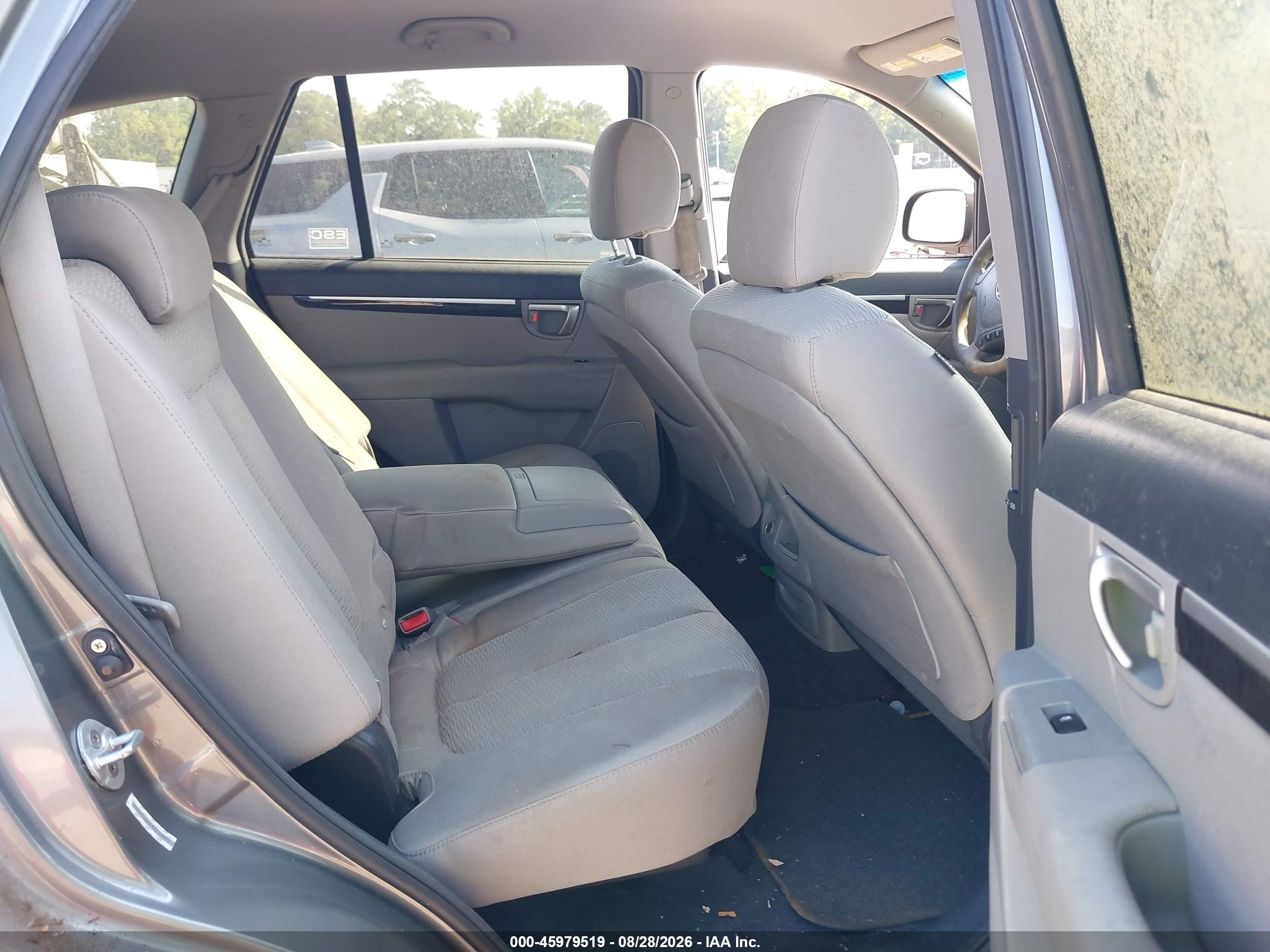 2009 Hyundai Santa Fe Gls Gray vin: 5NMSG13D29H250622