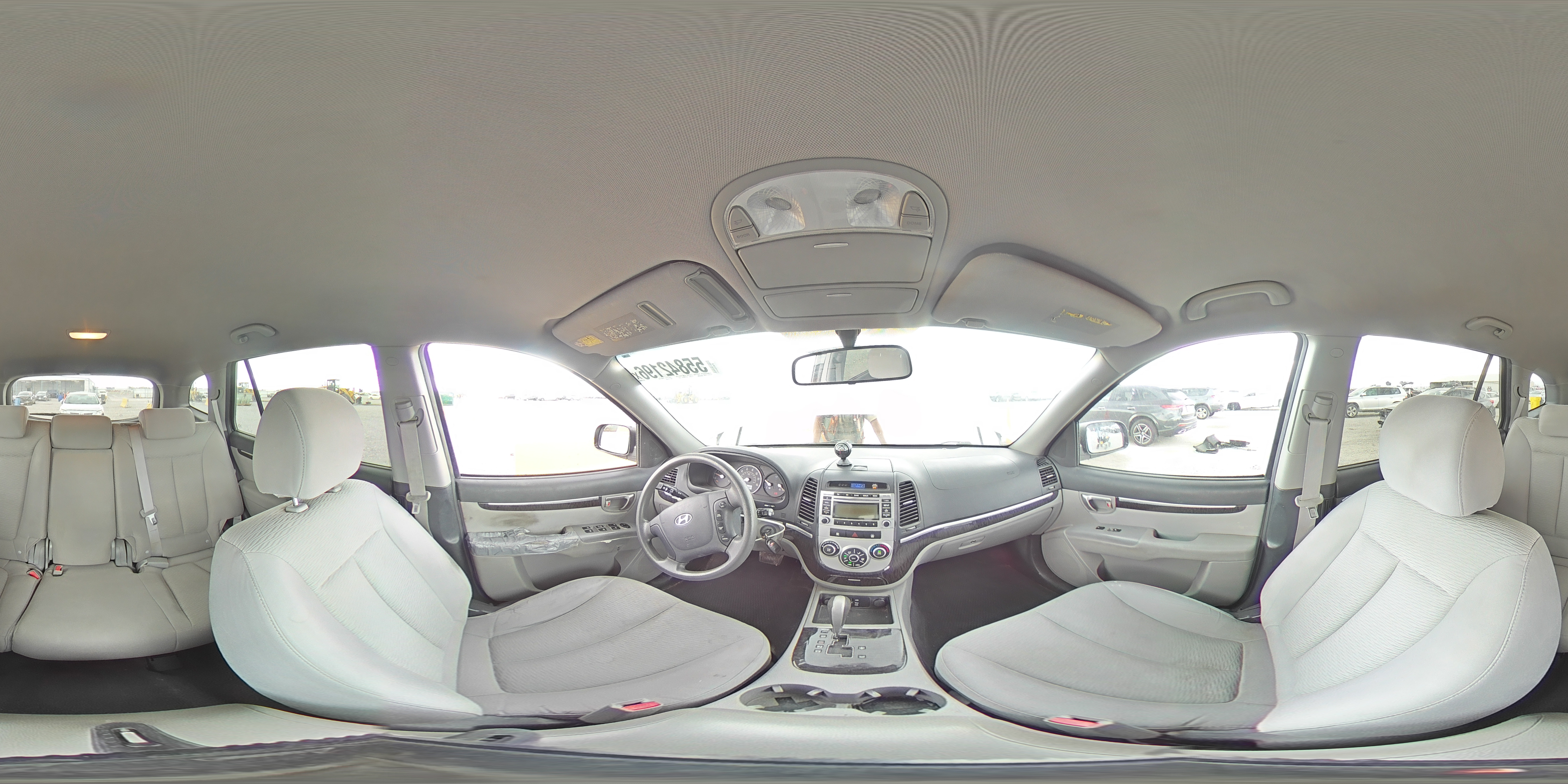 2009 Hyundai Santa Fe Gls Серебряный vin: 5NMSG13D29H301018