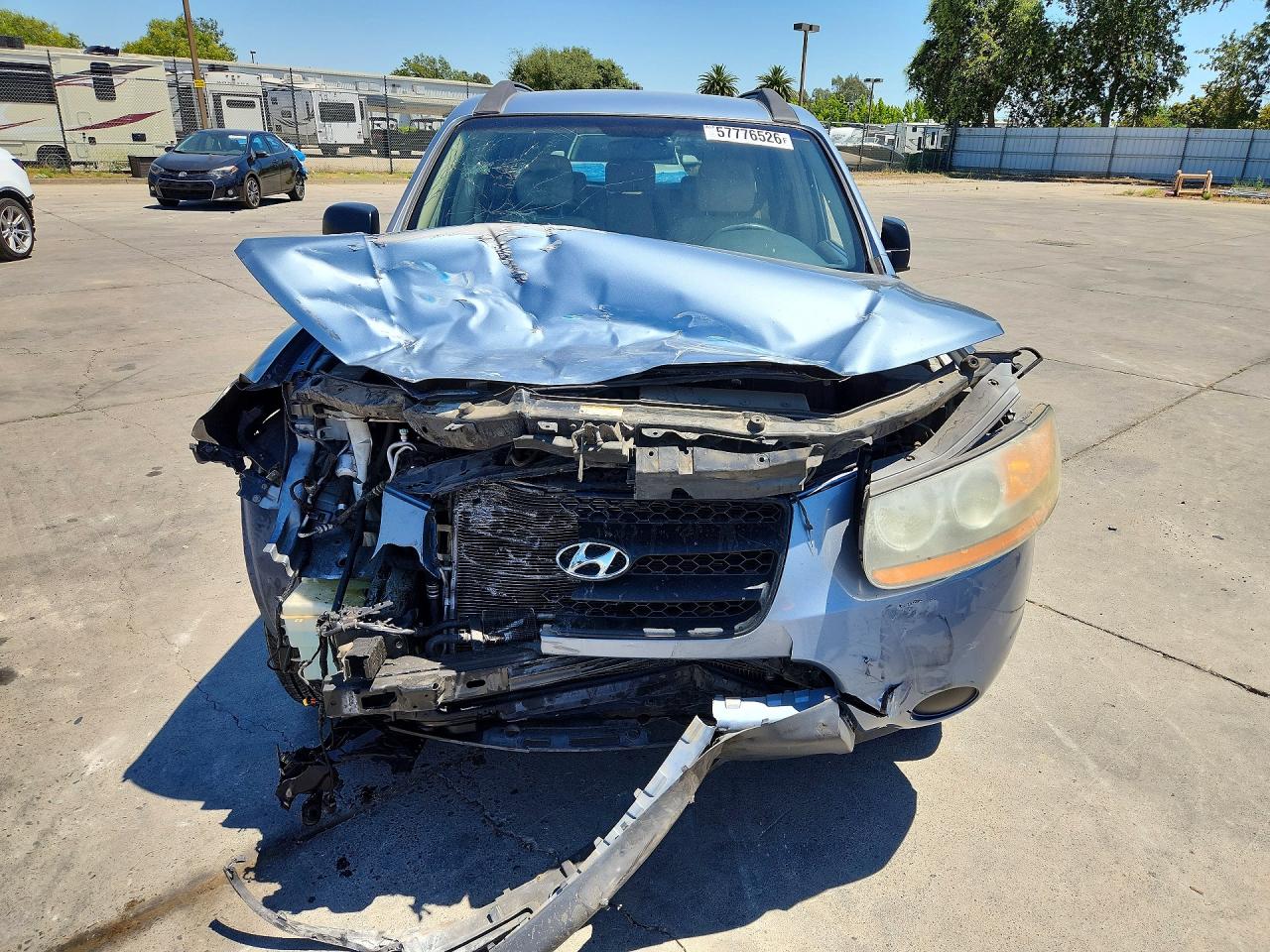 2009 Hyundai Santa Fe Gls Blue vin: 5NMSG13D29H305537