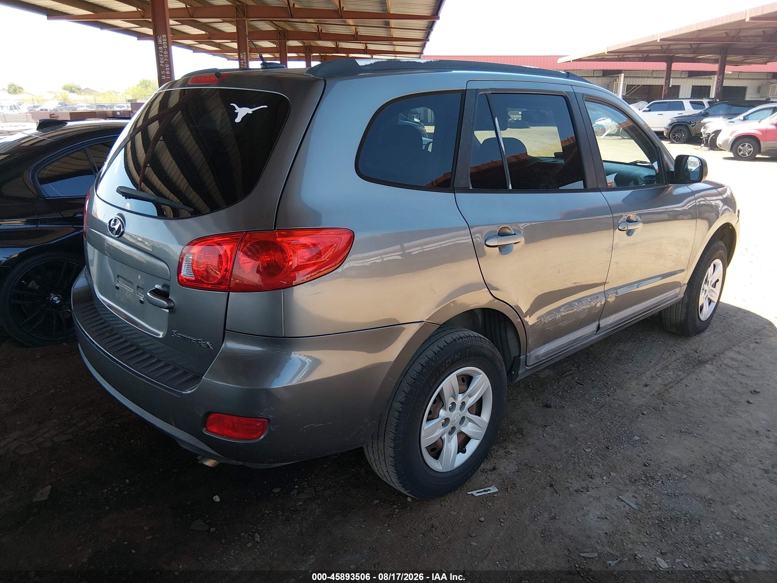 2009 Hyundai Santa Fe Gls Blue vin: 5NMSG13D29H327425
