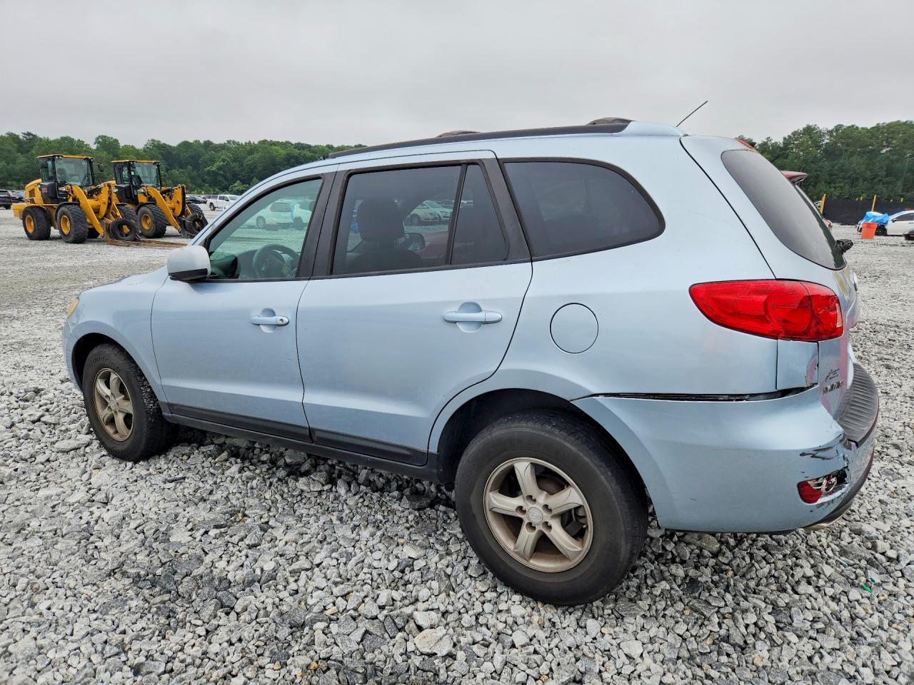 2007 Hyundai Santa Fe Gls Blue vin: 5NMSG13D37H003557