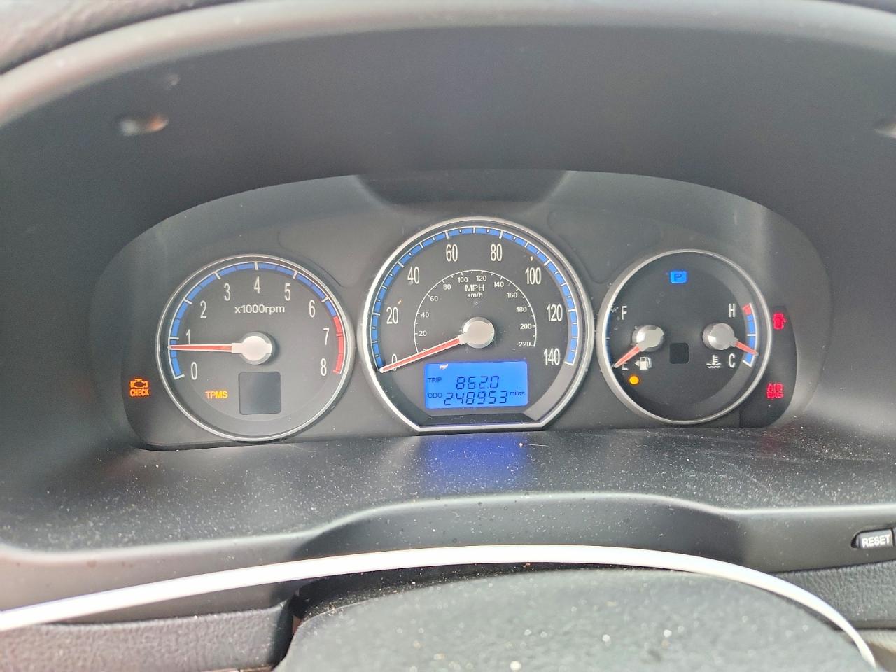 2007 Hyundai Santa Fe Gls Blue vin: 5NMSG13D37H003557
