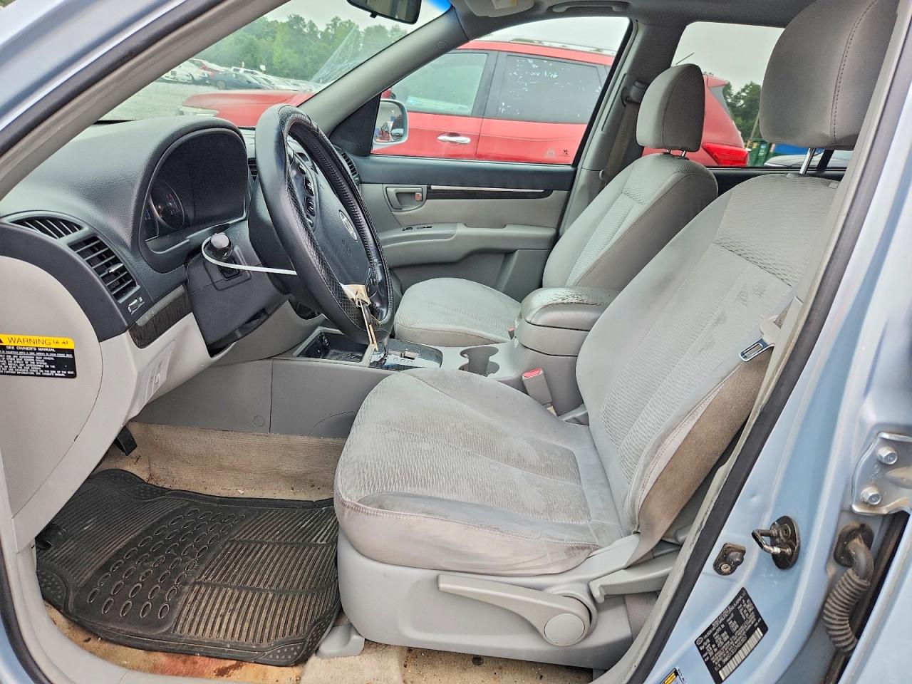 2007 Hyundai Santa Fe Gls Blue vin: 5NMSG13D37H003557