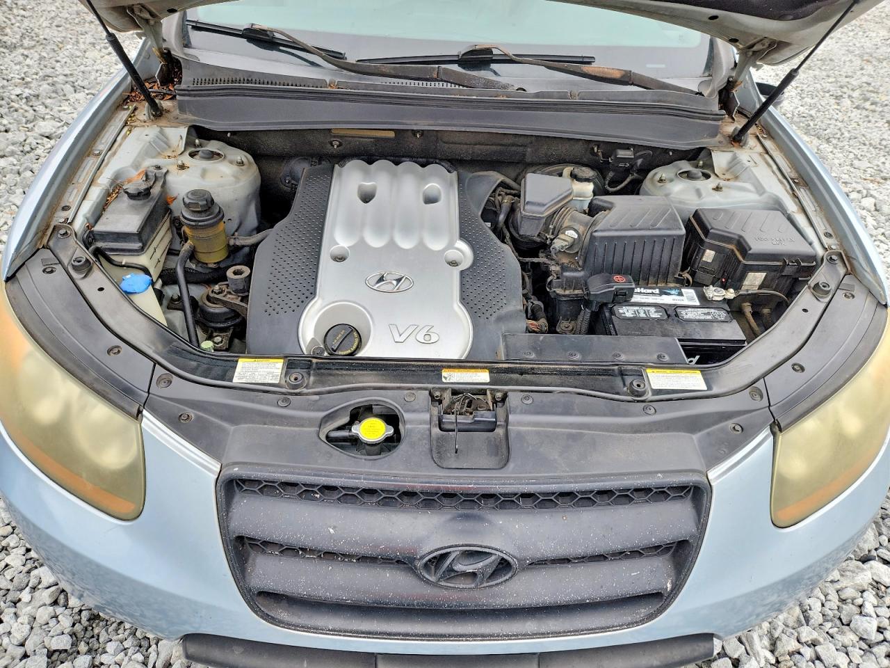 2007 Hyundai Santa Fe Gls Blue vin: 5NMSG13D37H003557