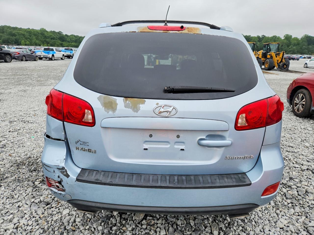 2007 Hyundai Santa Fe Gls Blue vin: 5NMSG13D37H003557