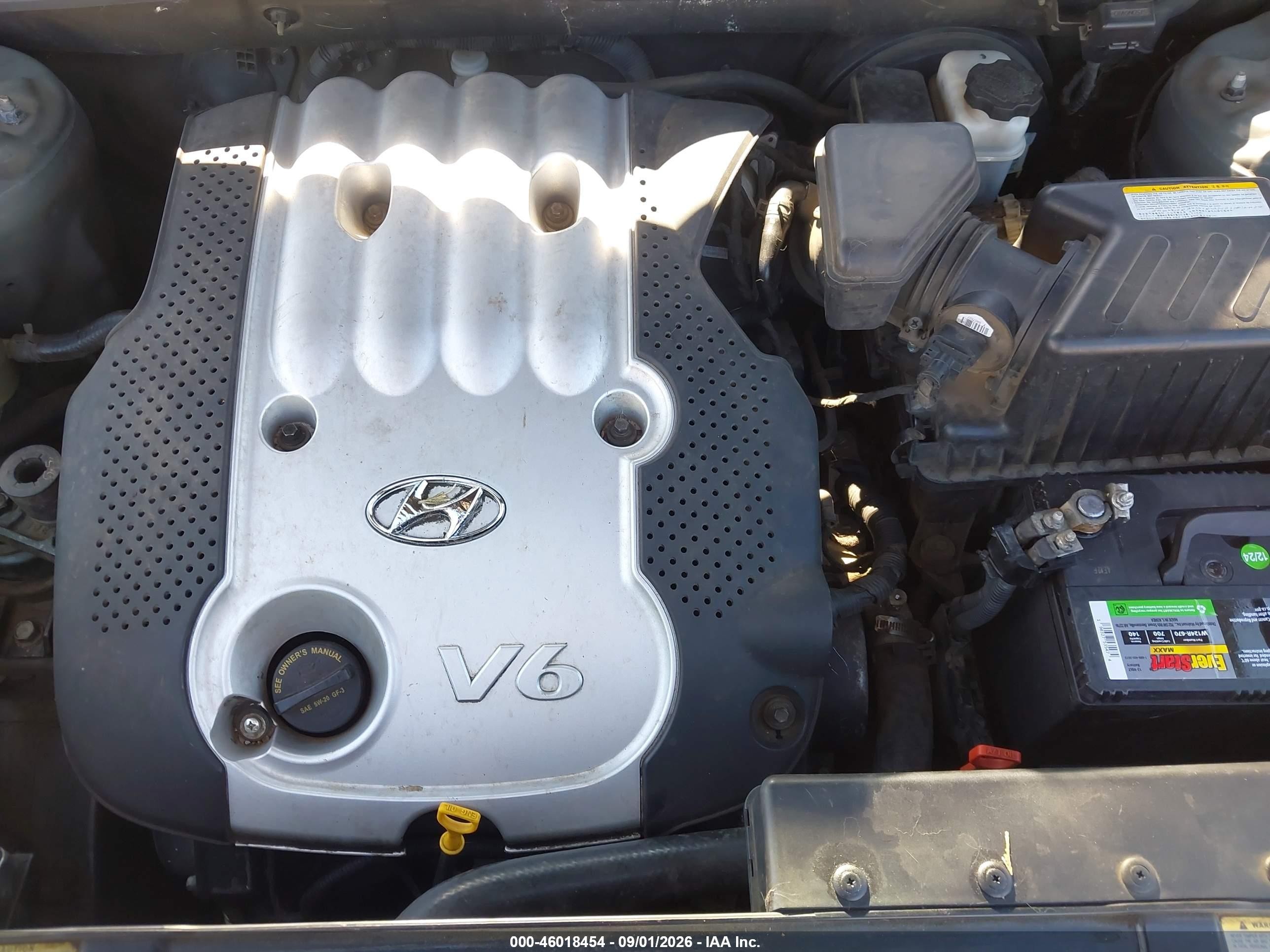 2007 Hyundai Santa Fe Gls Зеленый vin: 5NMSG13D37H010346