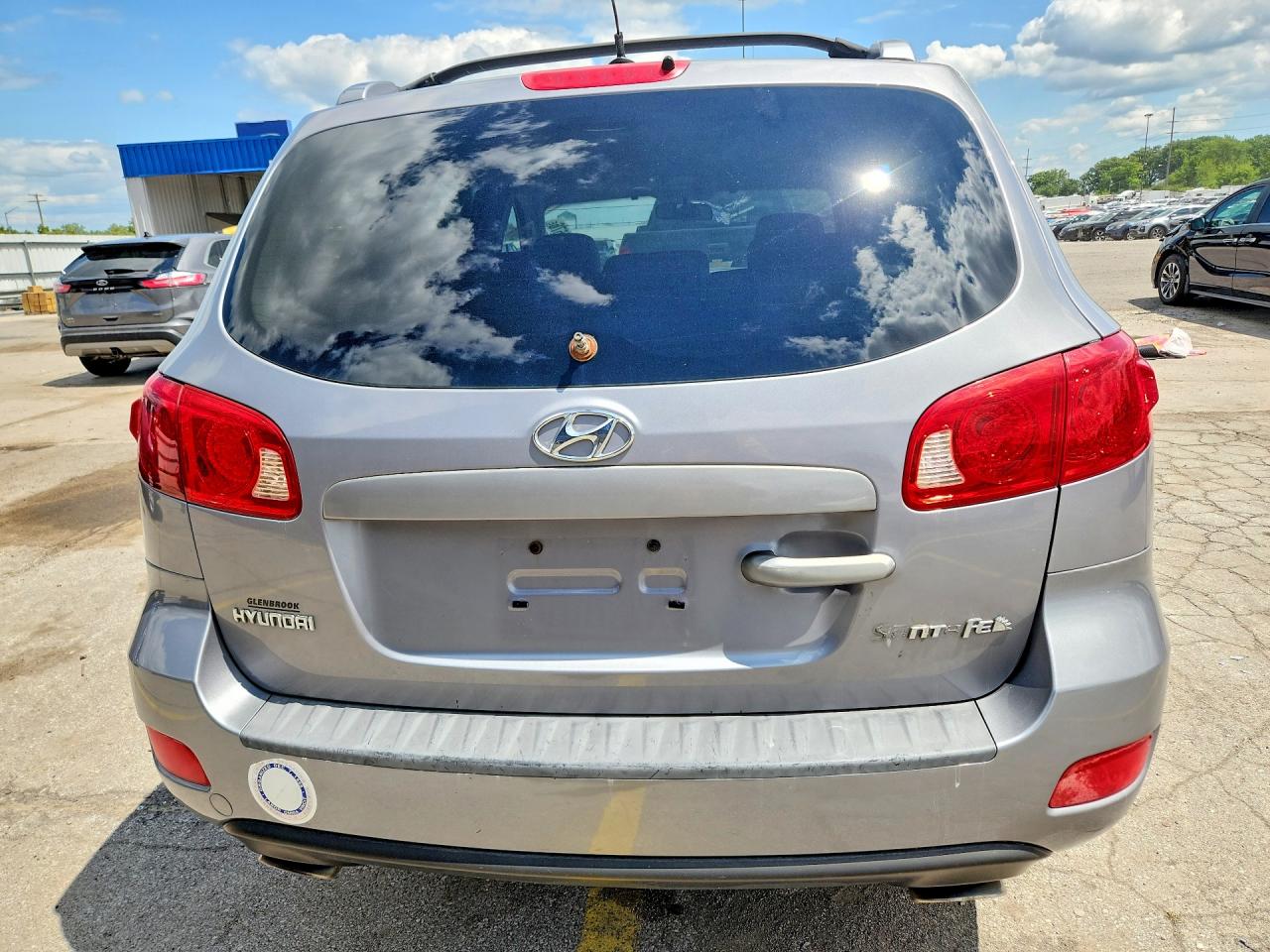 2007 Hyundai Santa Fe Gls Gray vin: 5NMSG13D37H064150