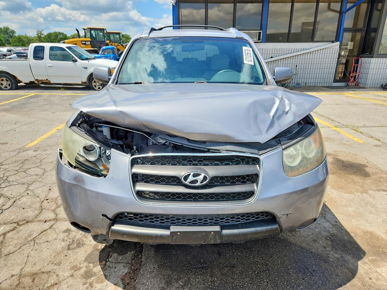 2007 Hyundai Santa Fe Gls Gray vin: 5NMSG13D37H064150