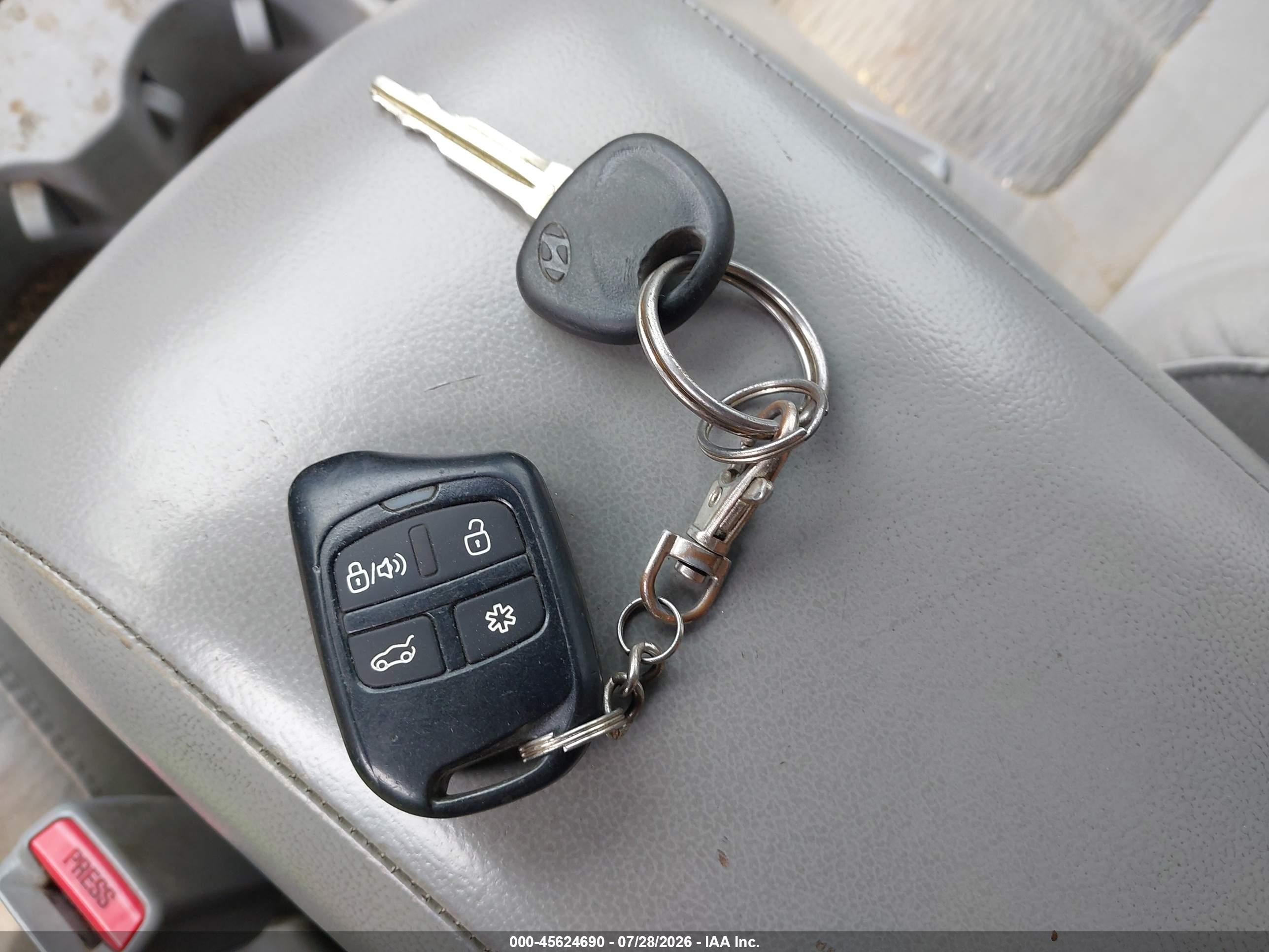 2007 Hyundai Santa Fe Gls Blue vin: 5NMSG13D37H064682