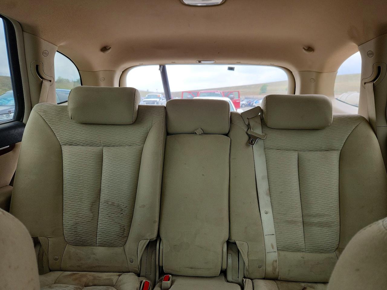 2007 Hyundai Santa Fe Gls White vin: 5NMSG13D37H067677
