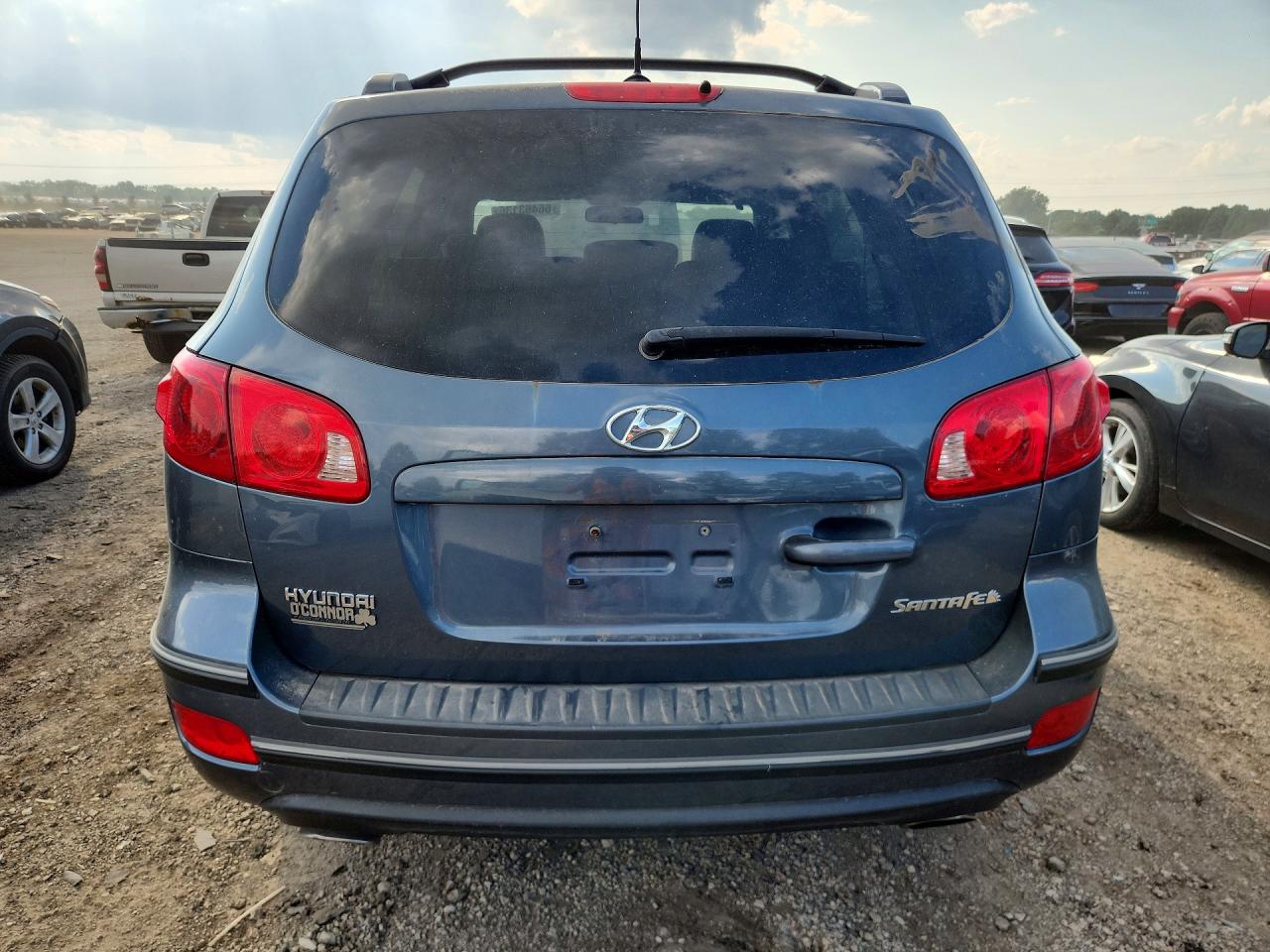 2007 Hyundai Santa Fe Gls Gray vin: 5NMSG13D37H108955