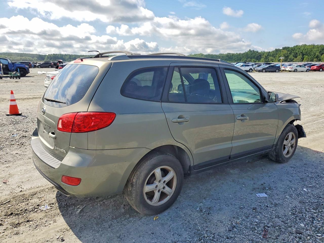 2007 Hyundai Santa Fe Gls Tan vin: 5NMSG13D37H125254