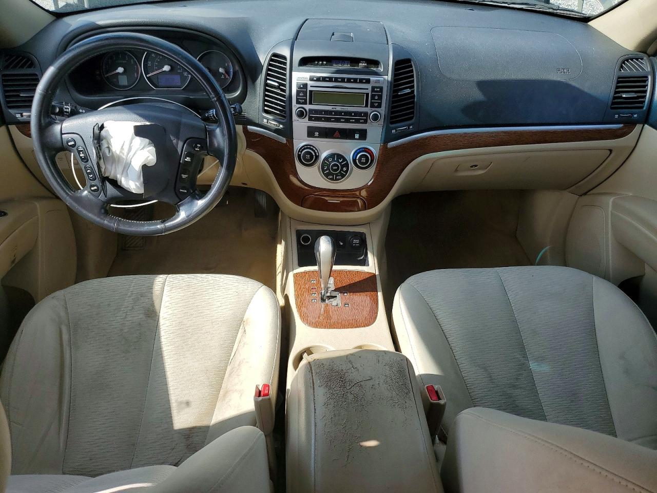 2007 Hyundai Santa Fe Gls Tan vin: 5NMSG13D37H125254