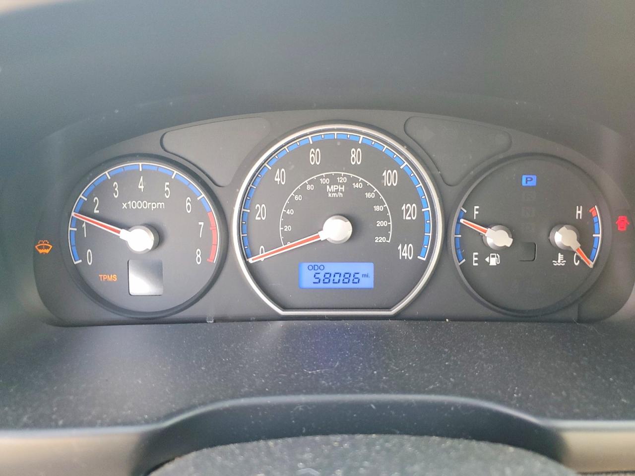2008 Hyundai Santa Fe Gls Gray vin: 5NMSG13D38H135767