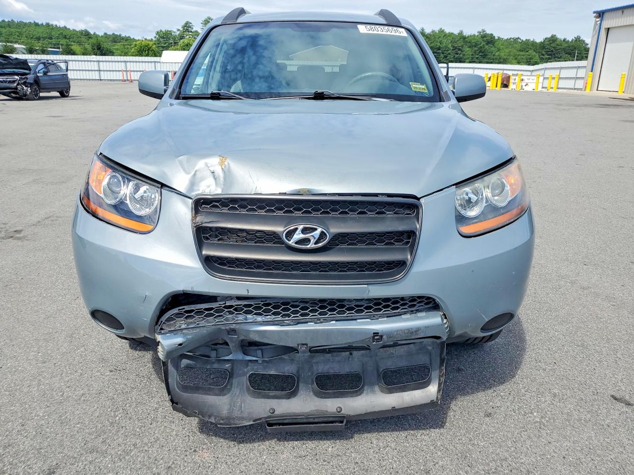 2008 Hyundai Santa Fe Gls Gray vin: 5NMSG13D38H135767