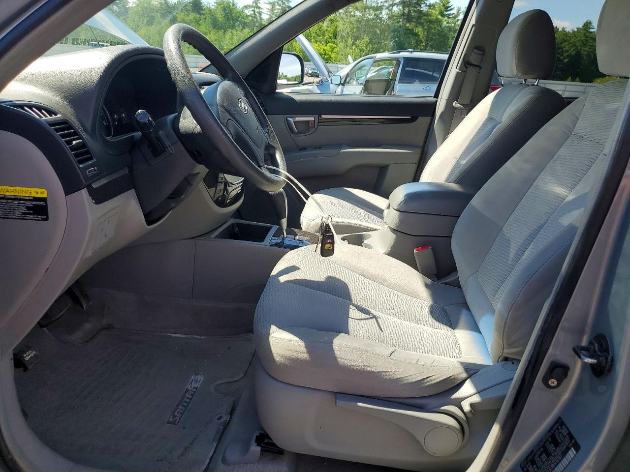 2008 Hyundai Santa Fe Gls Gray vin: 5NMSG13D38H135767