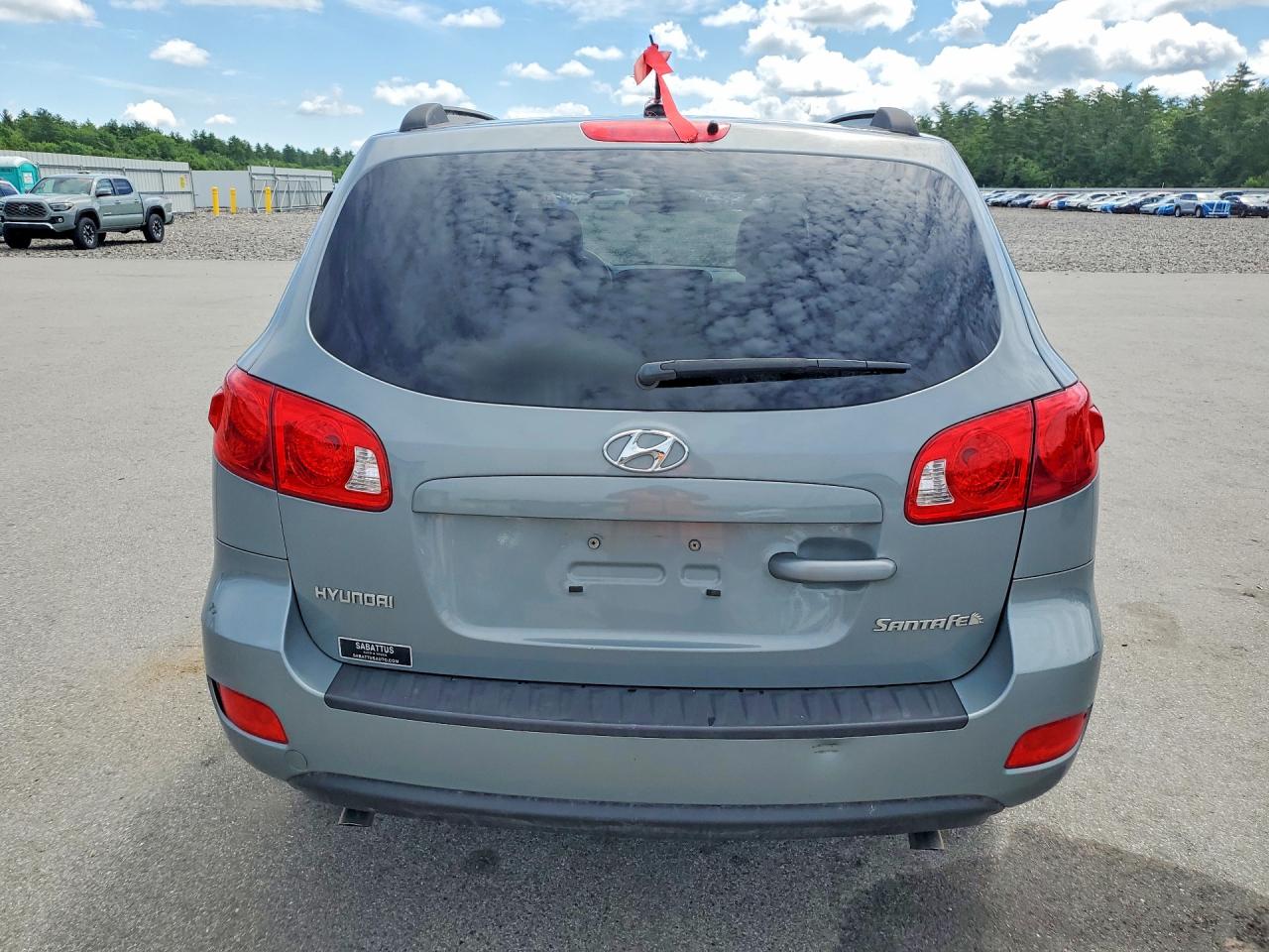 2008 Hyundai Santa Fe Gls Gray vin: 5NMSG13D38H135767