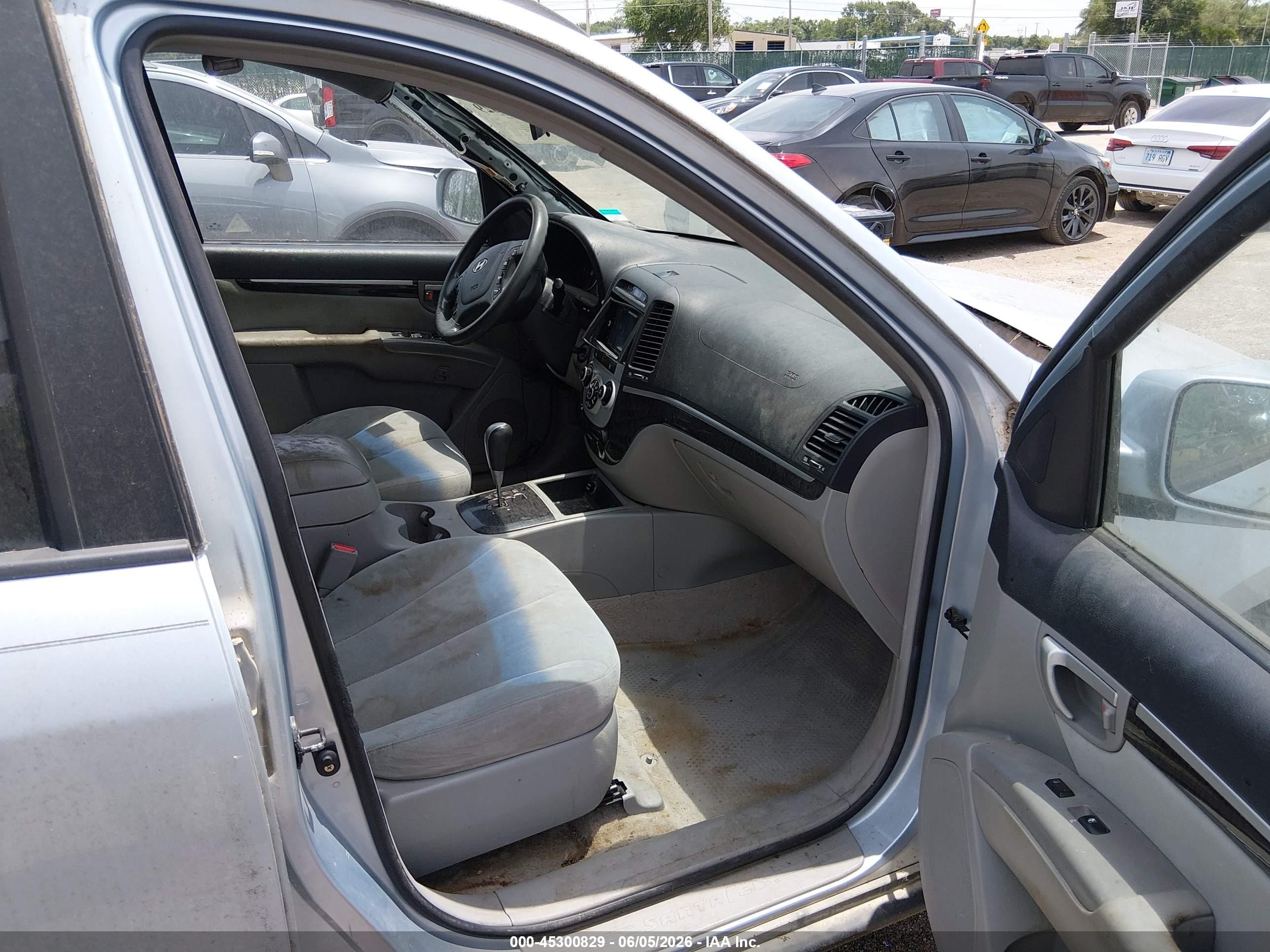 2008 Hyundai Santa Fe Gls Light Blue vin: 5NMSG13D38H136384