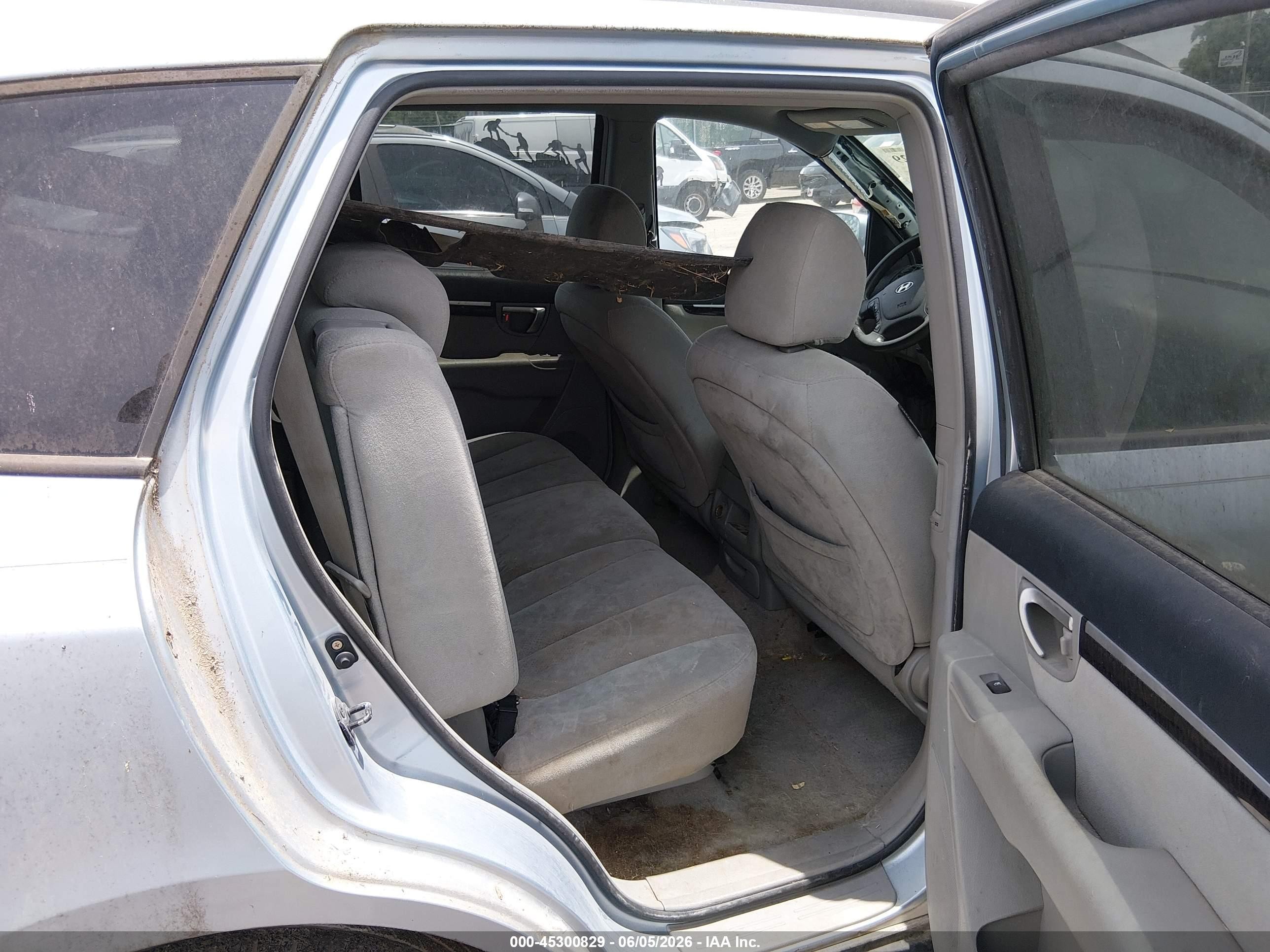 2008 Hyundai Santa Fe Gls Light Blue vin: 5NMSG13D38H136384