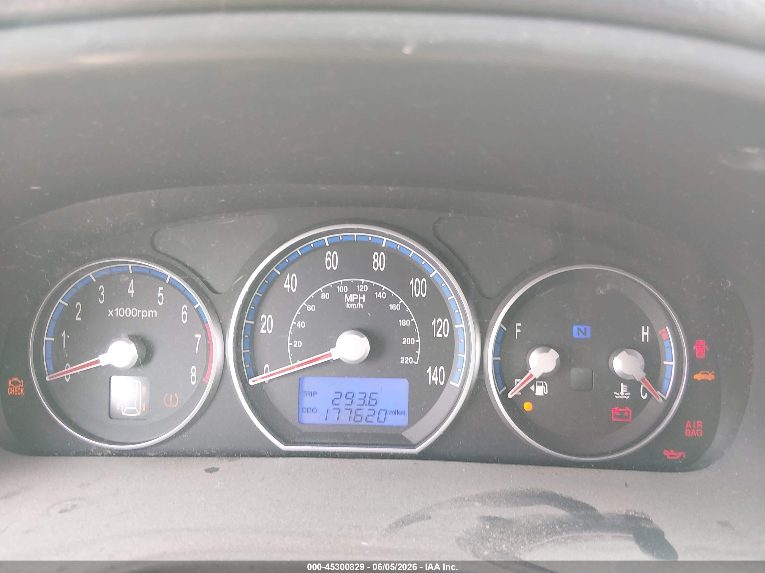 2008 Hyundai Santa Fe Gls Light Blue vin: 5NMSG13D38H136384