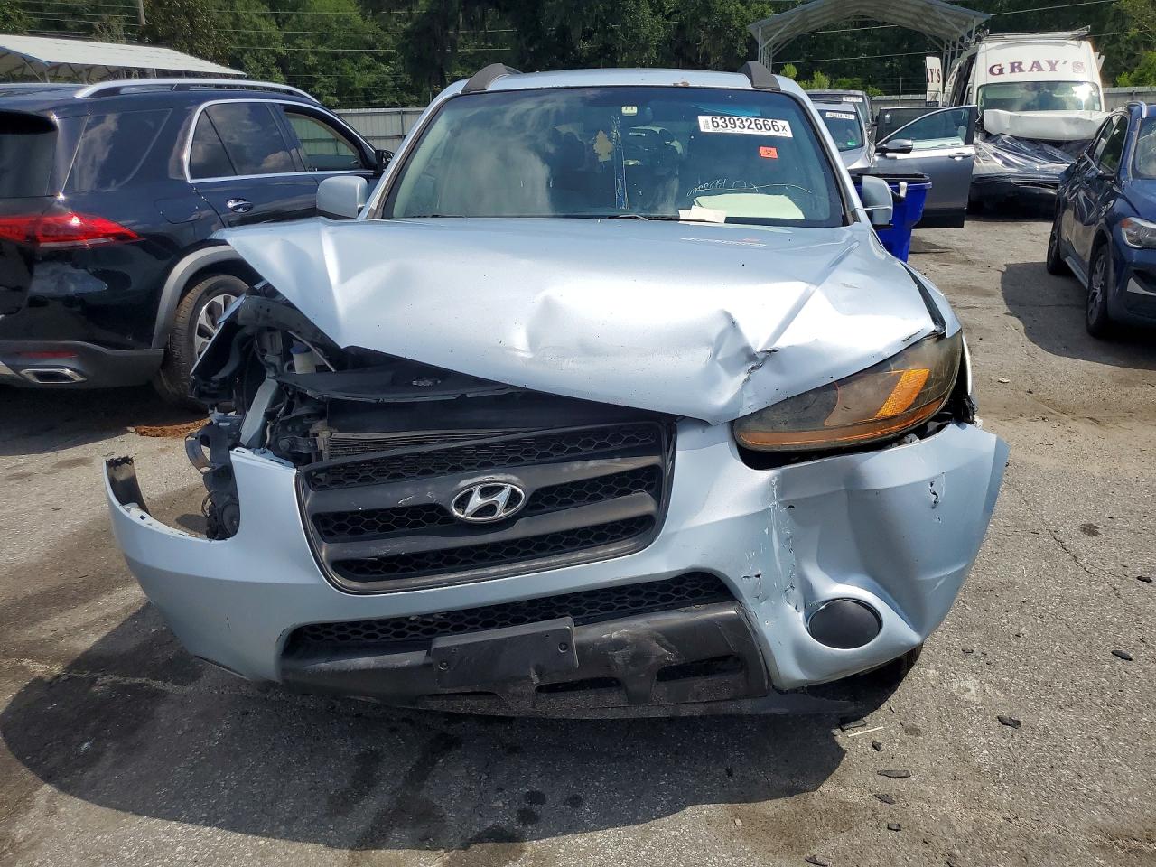 2008 Hyundai Santa Fe Gls Blue vin: 5NMSG13D38H147532