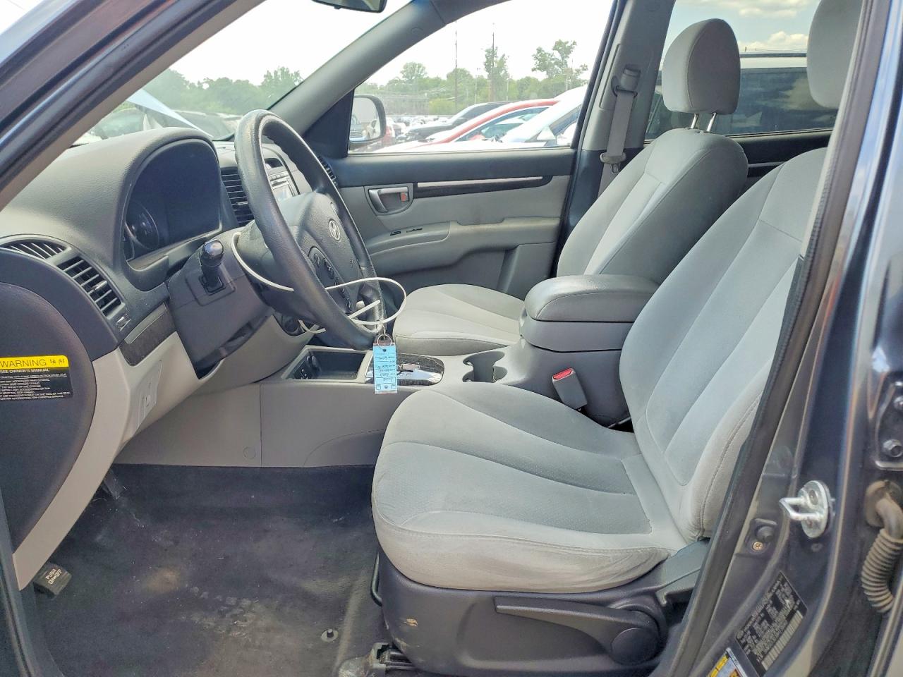 2009 Hyundai Santa Fe Gls Синий vin: 5NMSG13D39H238060