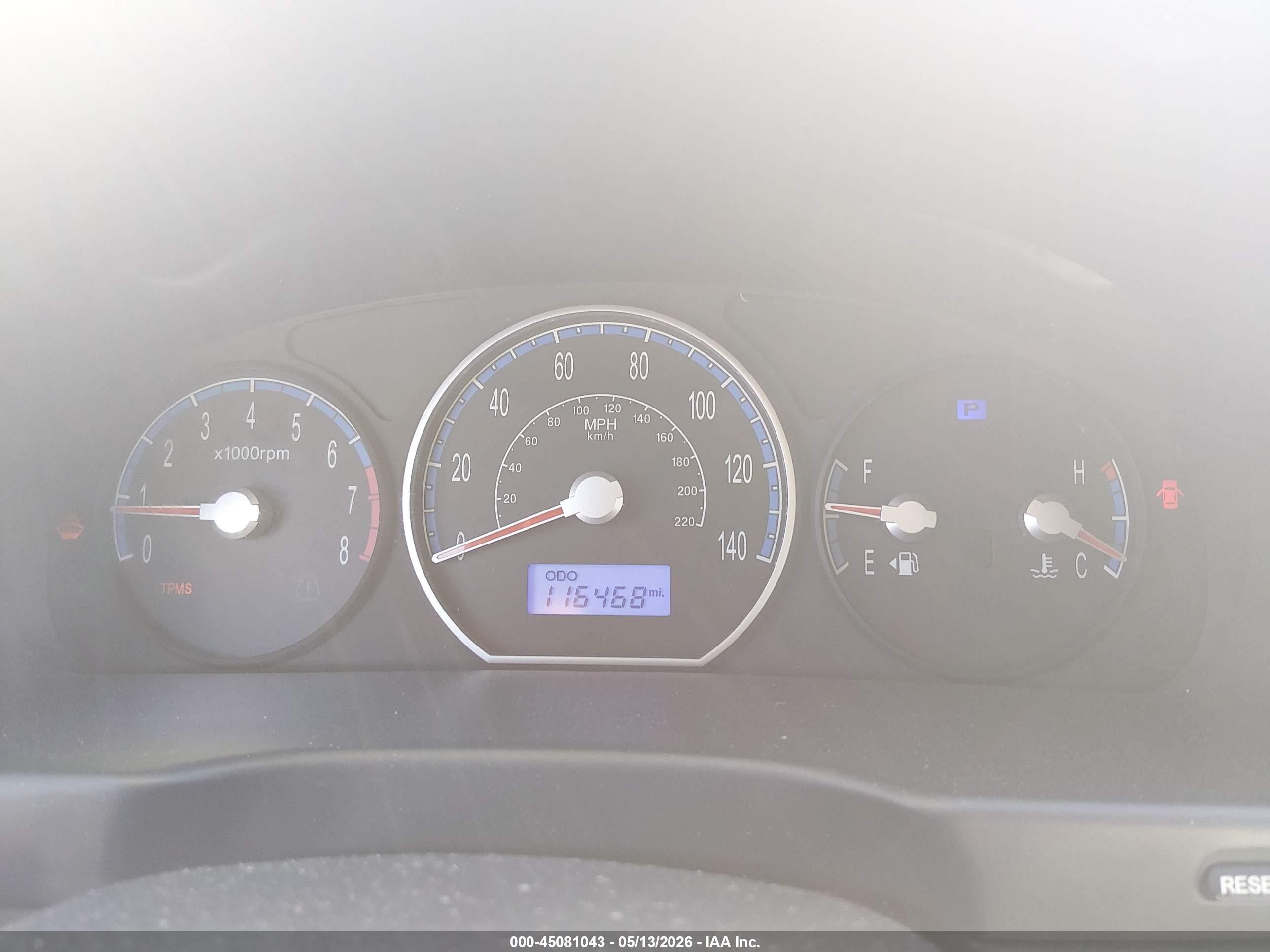 2009 Hyundai Santa Fe Gls Blue vin: 5NMSG13D39H251729