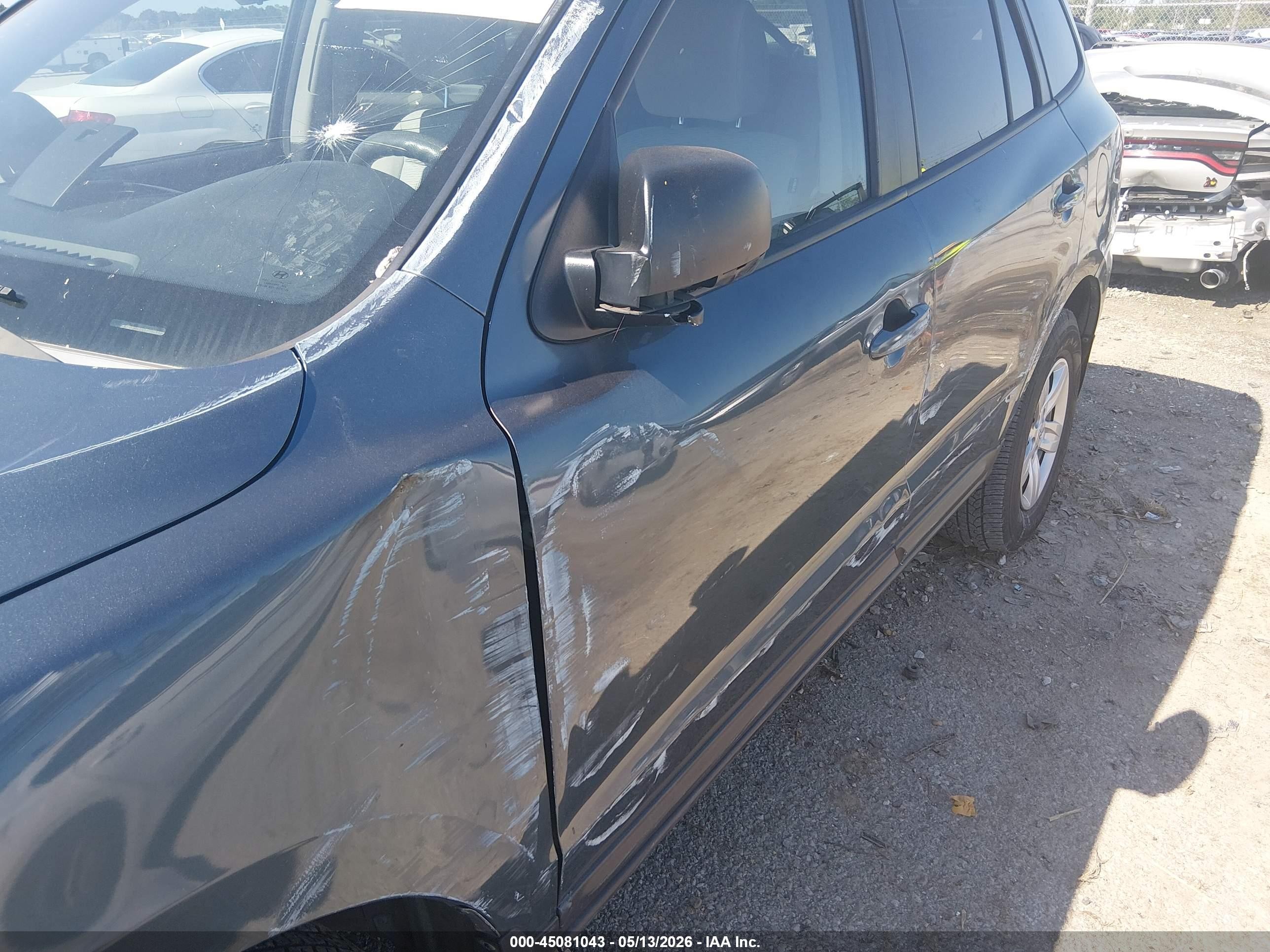 2009 Hyundai Santa Fe Gls Blue vin: 5NMSG13D39H251729