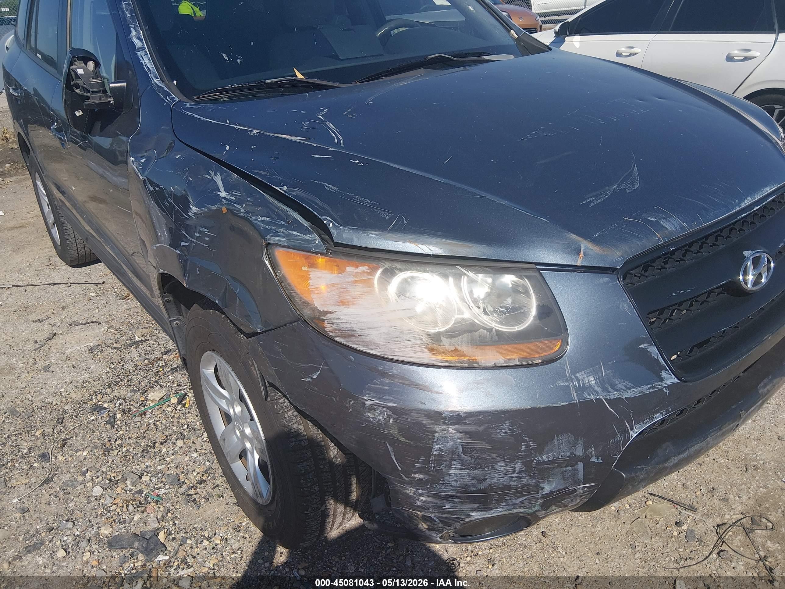 2009 Hyundai Santa Fe Gls Blue vin: 5NMSG13D39H251729