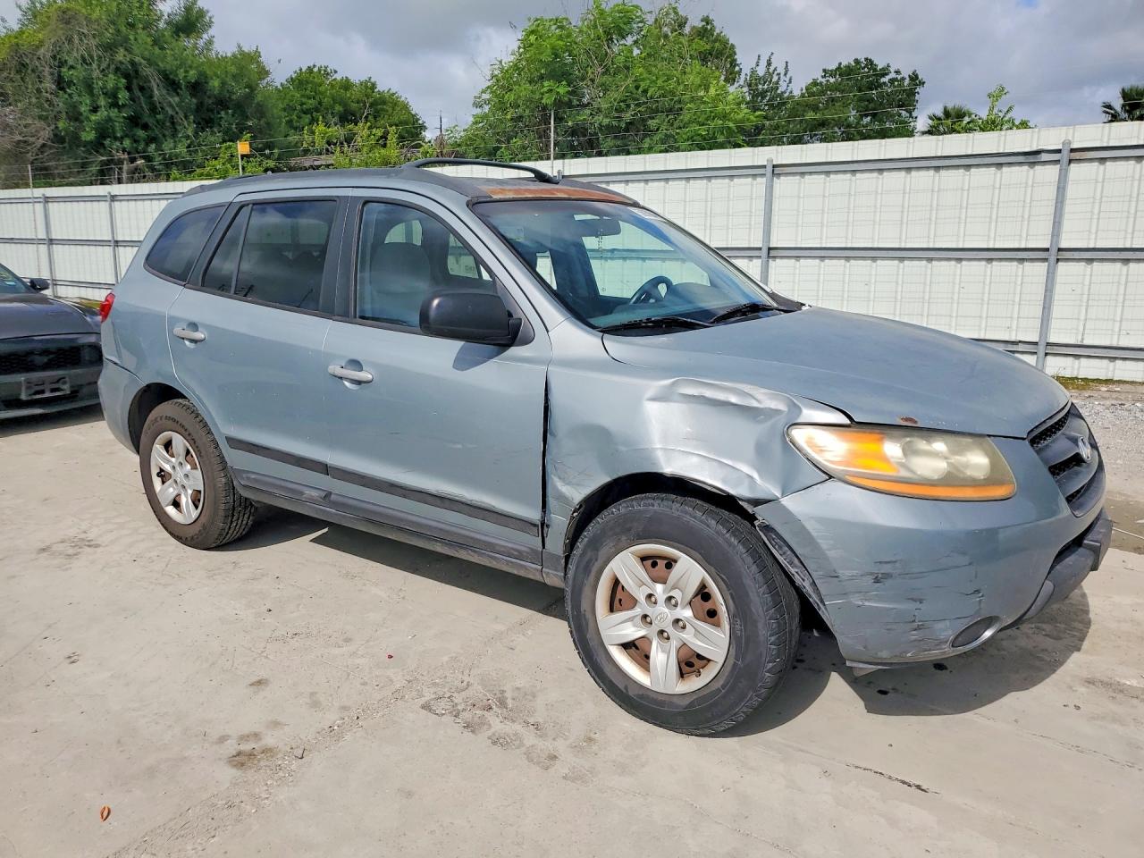 2009 Hyundai Santa Fe Gls Green vin: 5NMSG13D39H254386