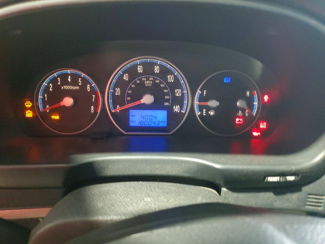 2009 Hyundai Santa Fe Gls Green vin: 5NMSG13D39H254386