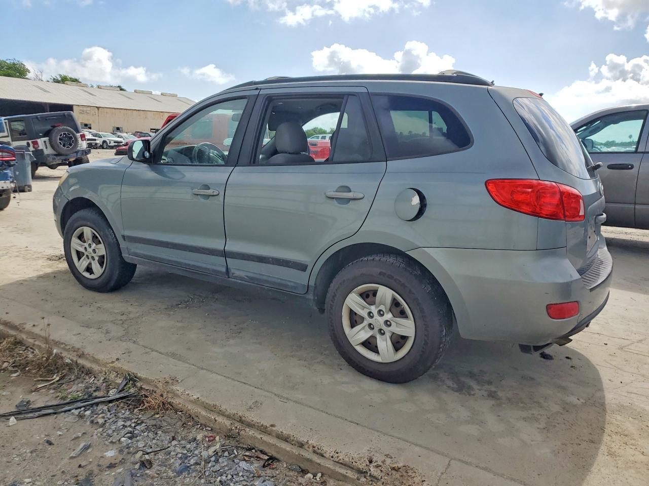 2009 Hyundai Santa Fe Gls Green vin: 5NMSG13D39H254386