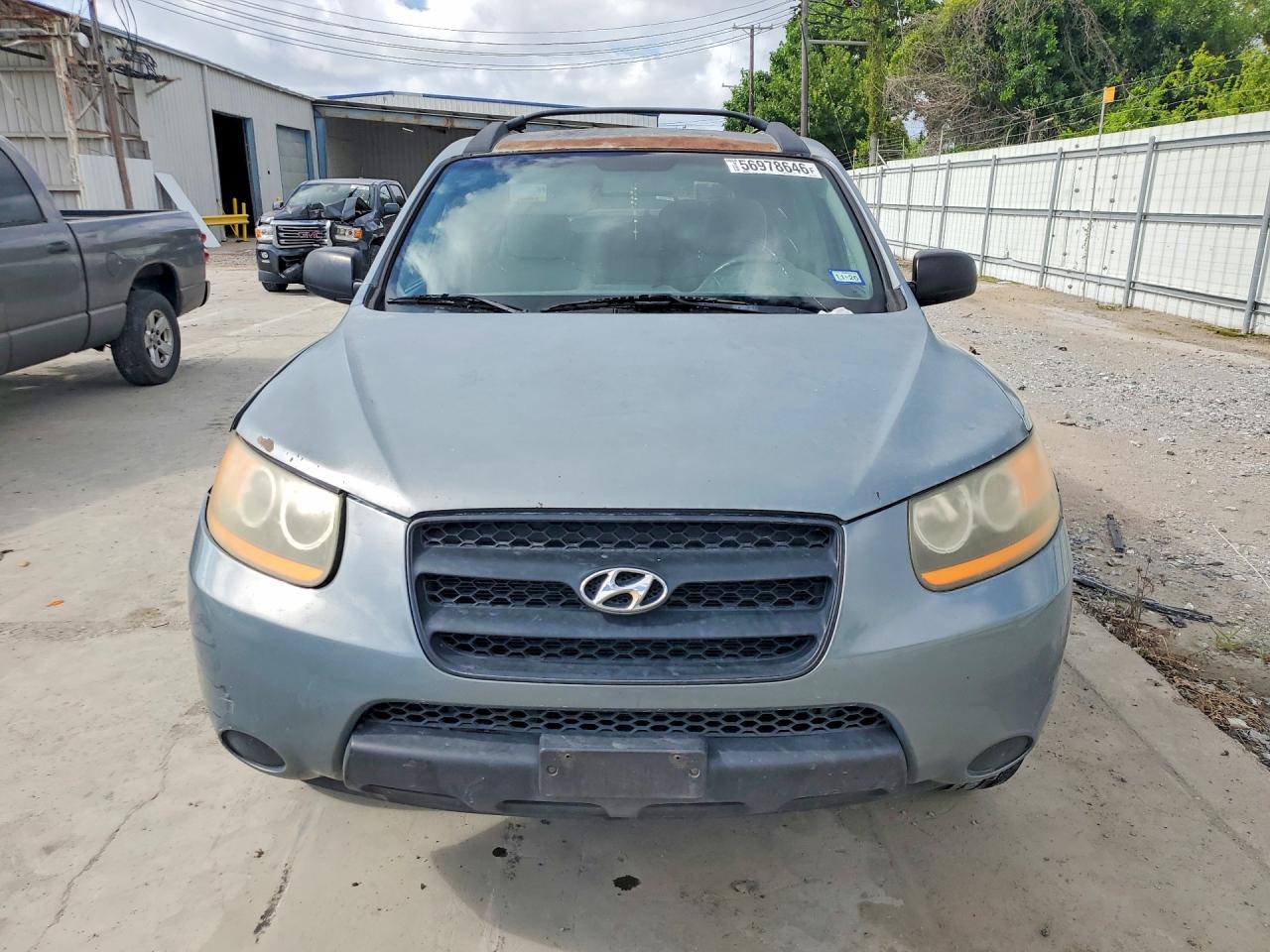 2009 Hyundai Santa Fe Gls Green vin: 5NMSG13D39H254386