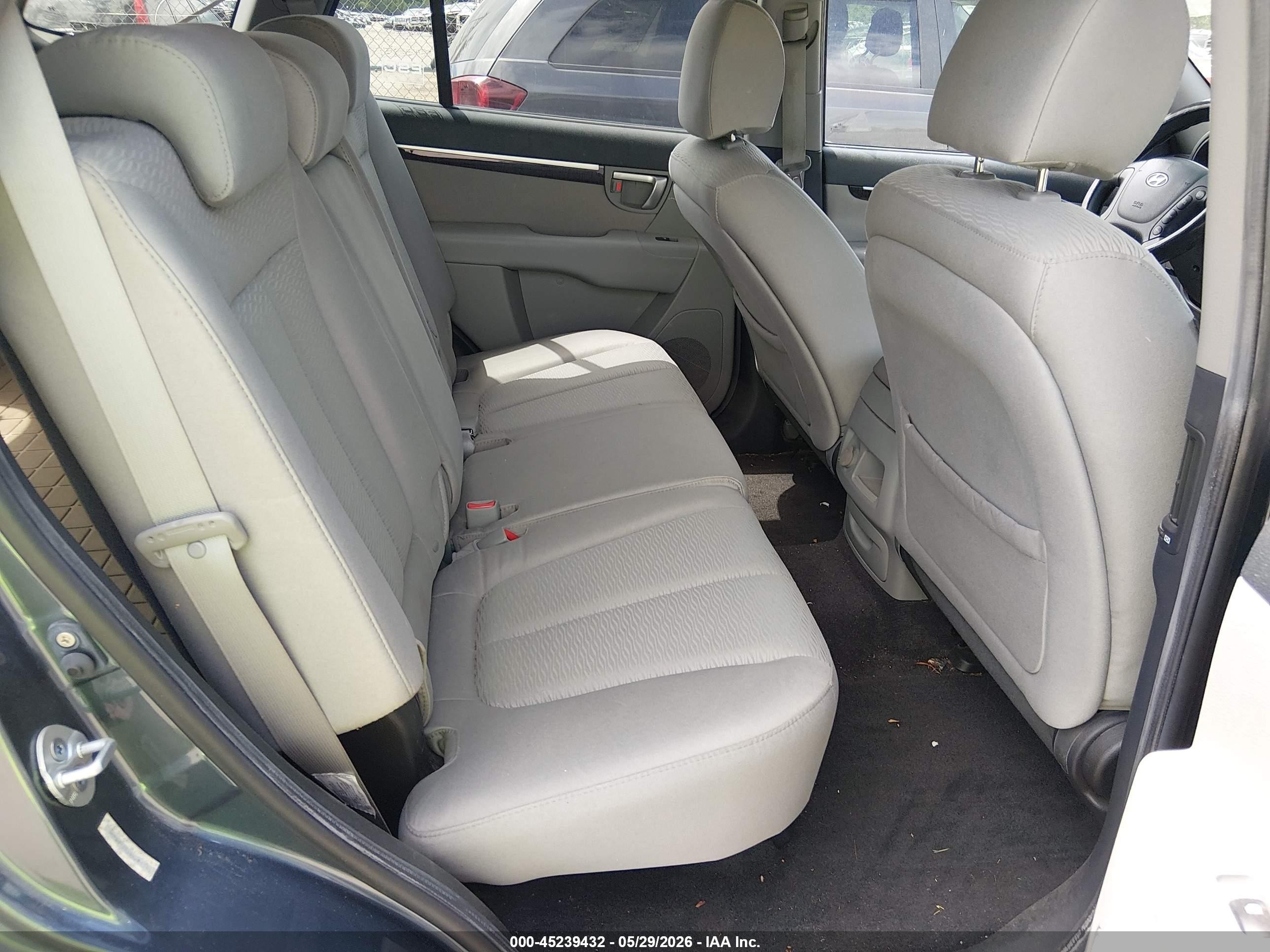 2009 Hyundai Santa Fe Gls Gray vin: 5NMSG13D39H265145